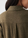 Legend™ Sweater Shirt - Olive Melange Twill