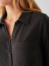 Sunwashed Knit Shirt - Washed Black
