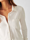 Sunwashed Knit Shirt - White