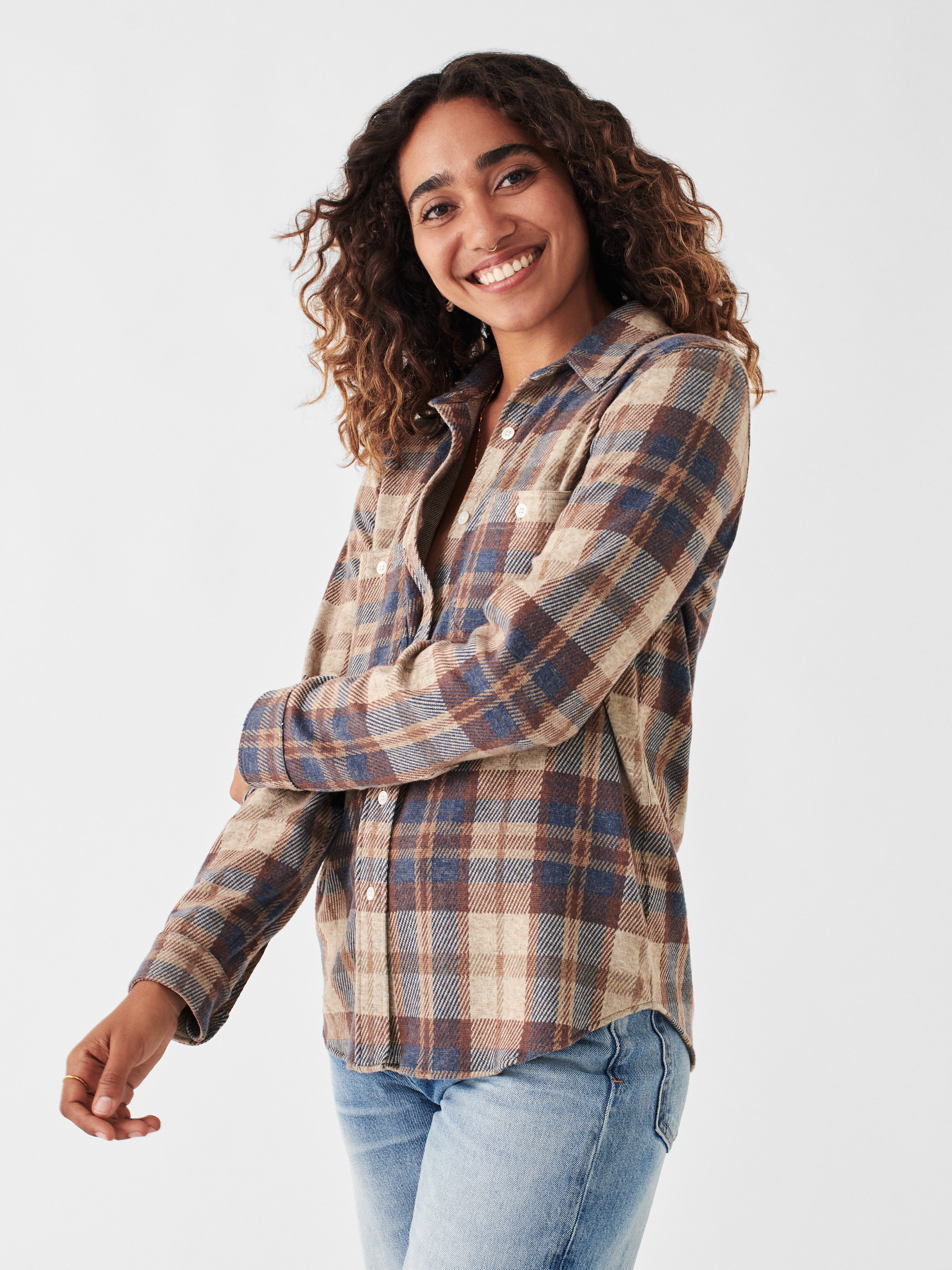 Legend™ Sweater Shirt - Bozeman Plaid