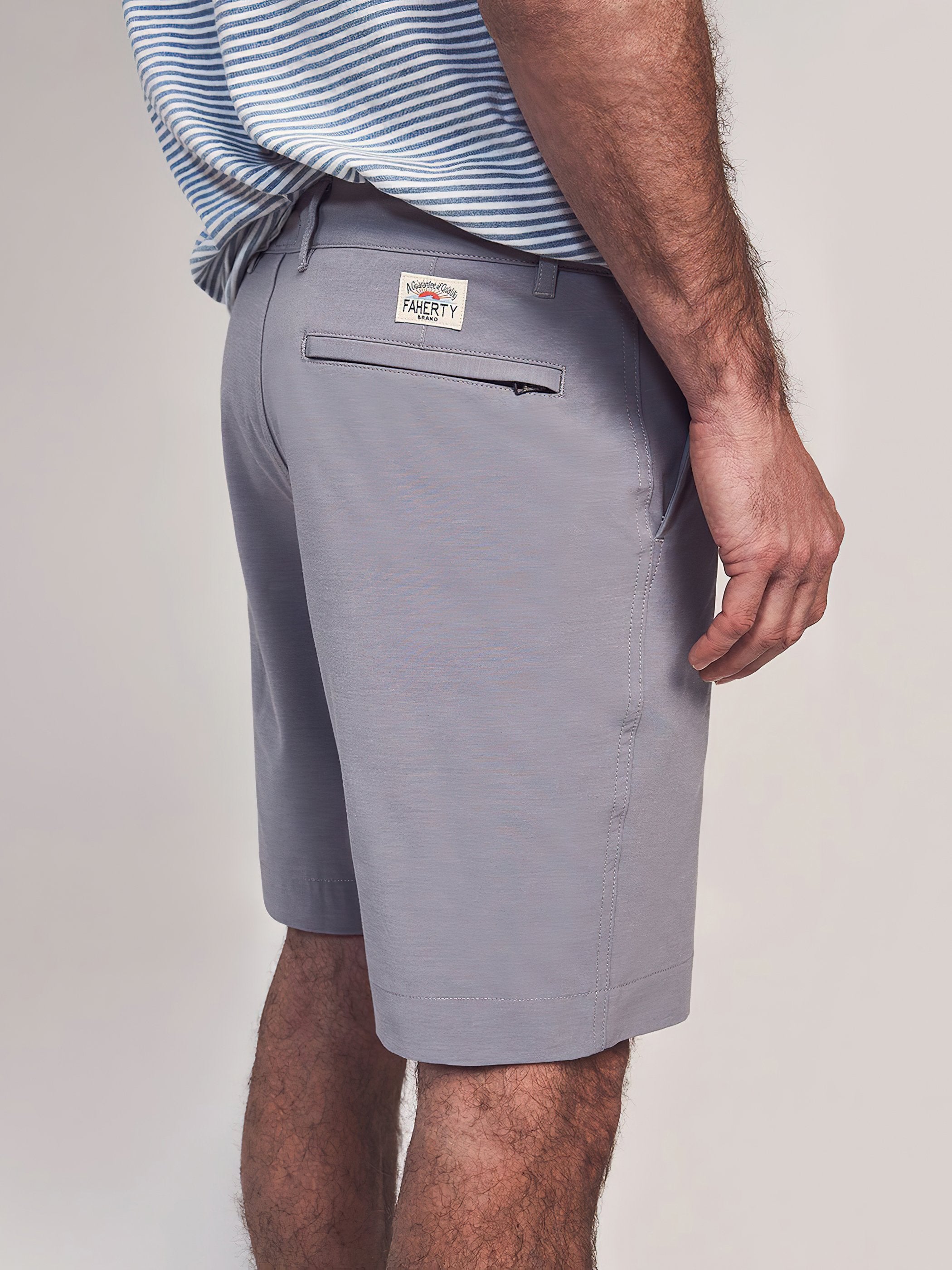 Belt Loop All Day™ Shorts (9" Inseam) - Ice Grey
