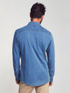 Sunwashed Knit Shirt - Medium Indigo Wash