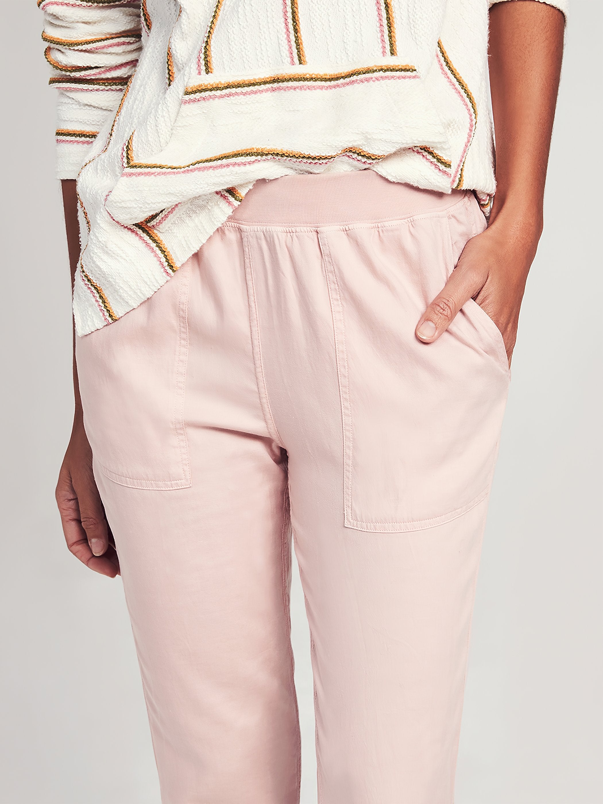 Arlie Day Pant - Dusty Pink