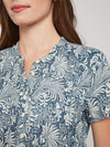 Gemina Dress - Blue Kyoto Blossom