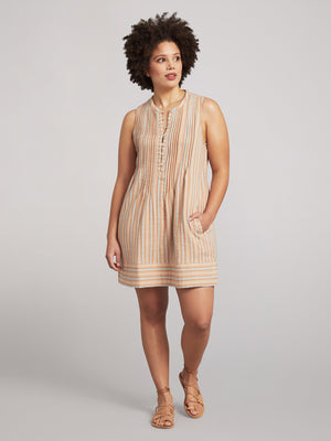 Isha Dress - Beach Stripe