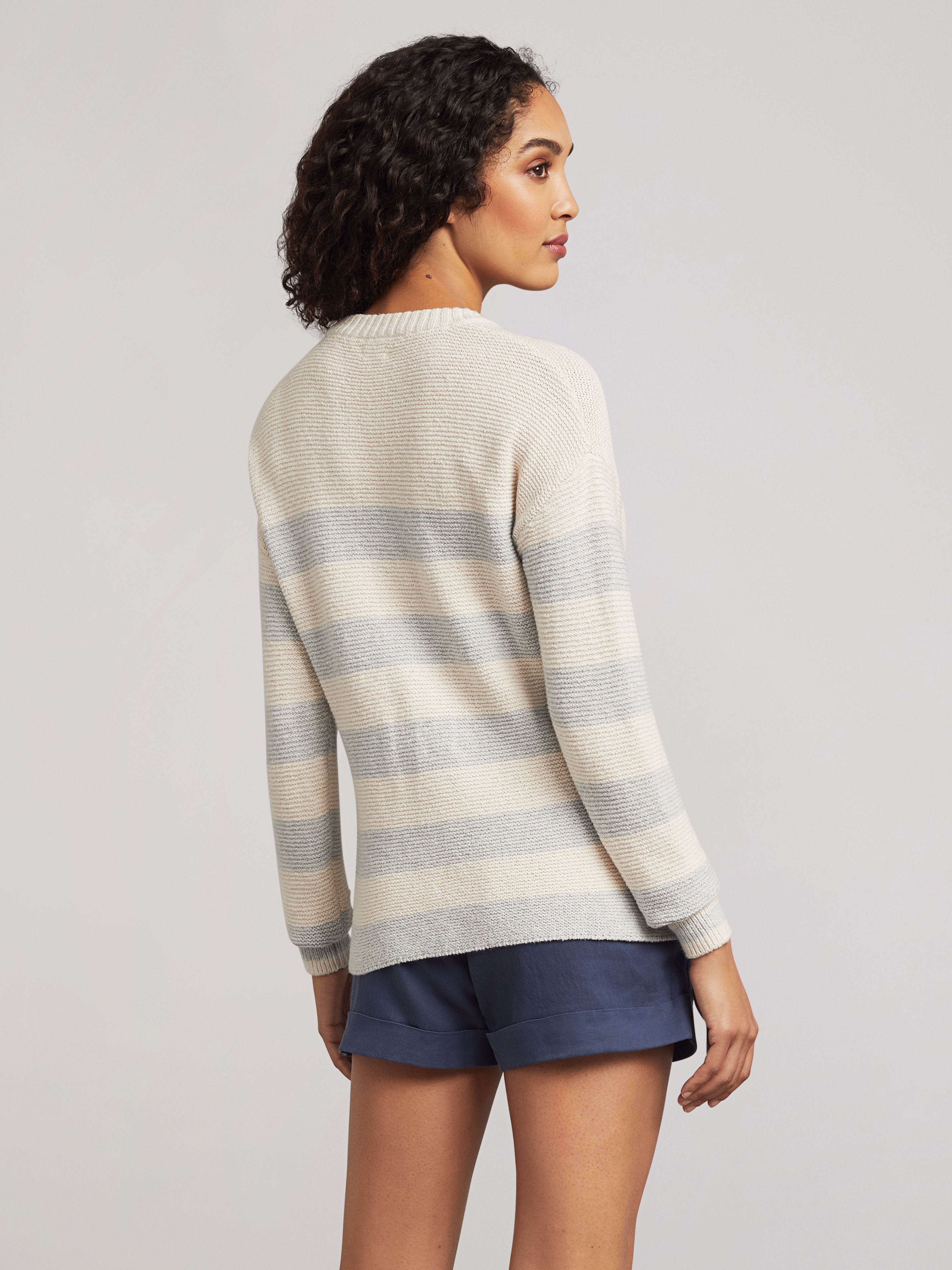 Ojai Sweater - Nautical Stripe