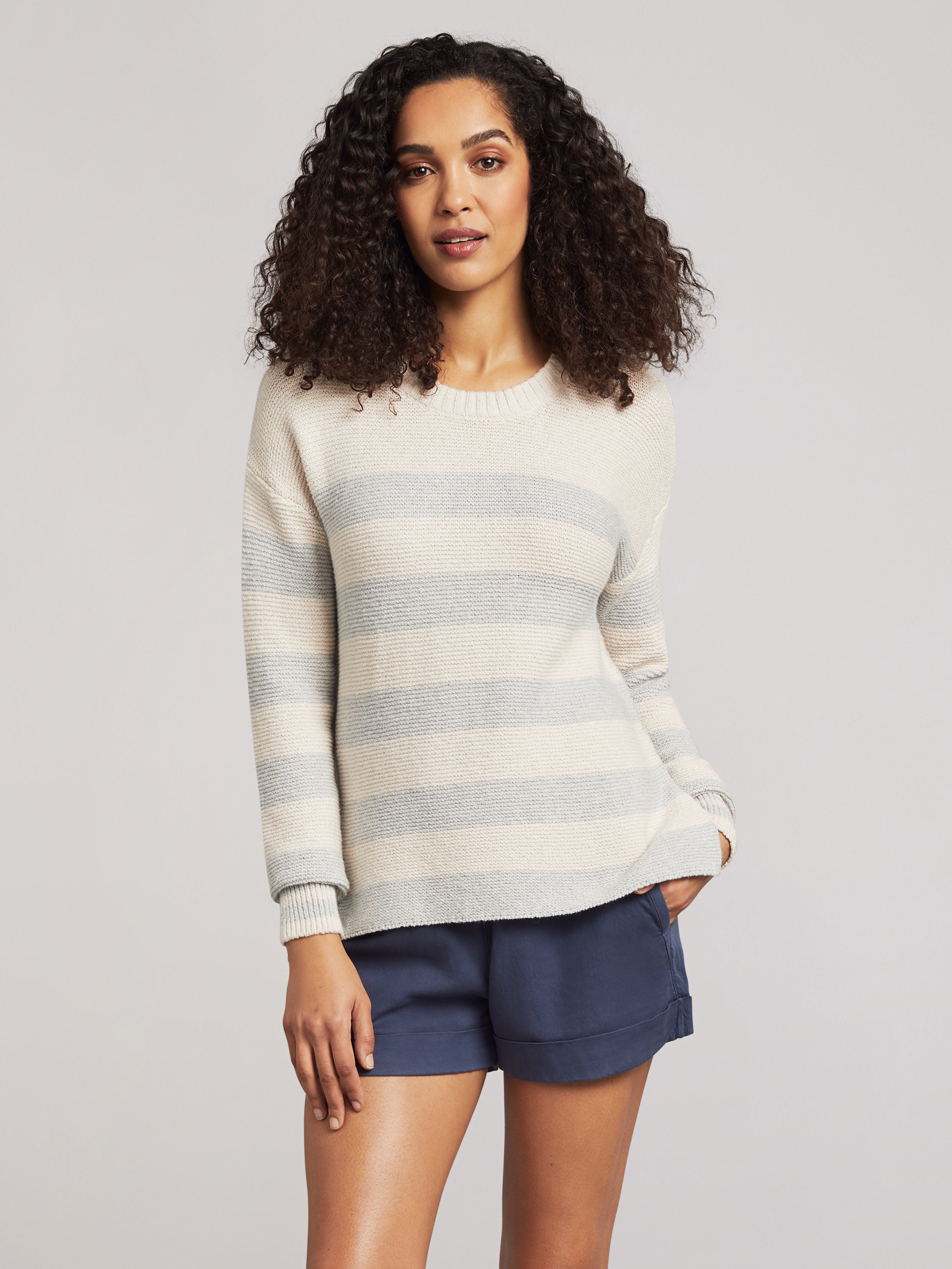 Ojai Sweater - Nautical Stripe
