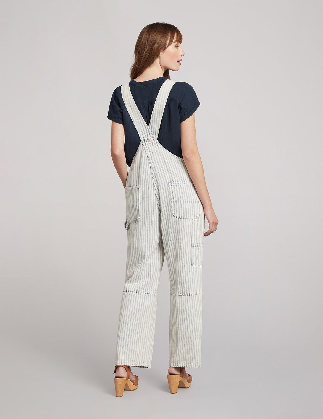 Topsail Overall - Railroad Stripe