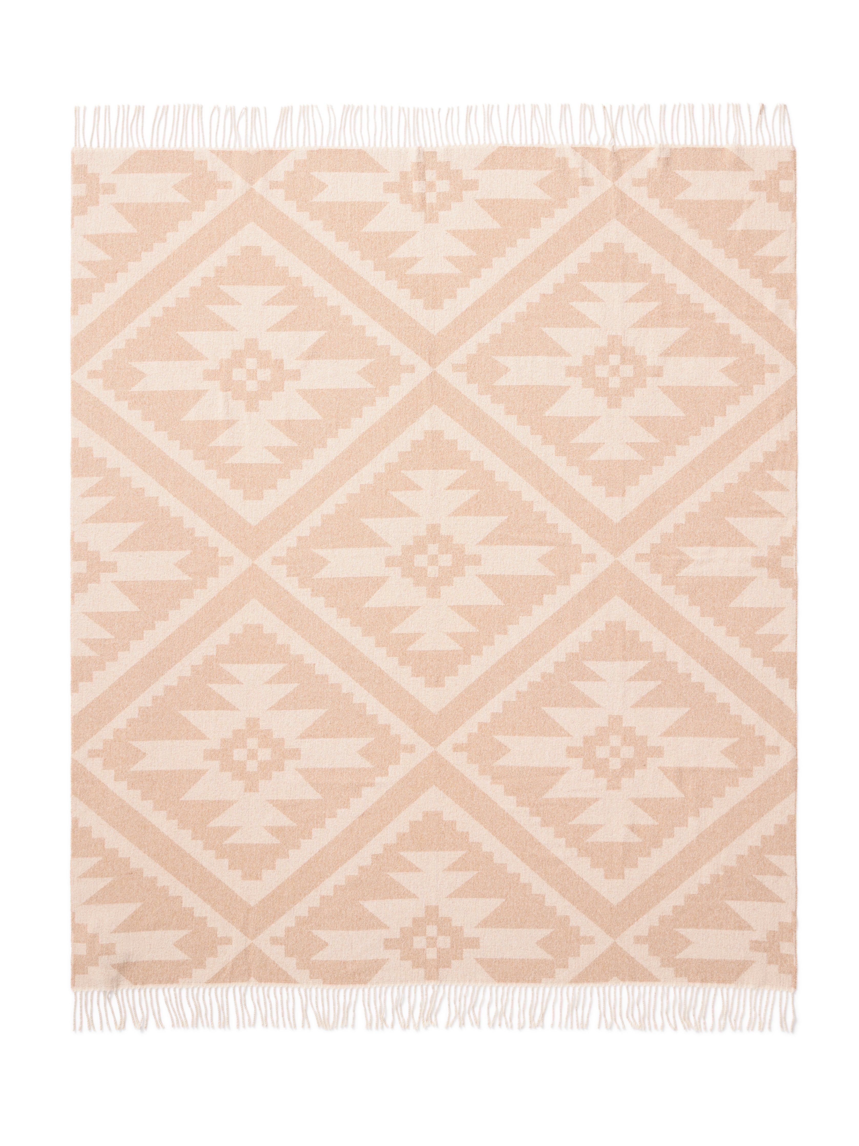 Doug Good Feather Cashmere Blanket - Desert Stars