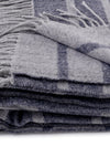 Doug Feather Cashmere Blanket - Midnight Star