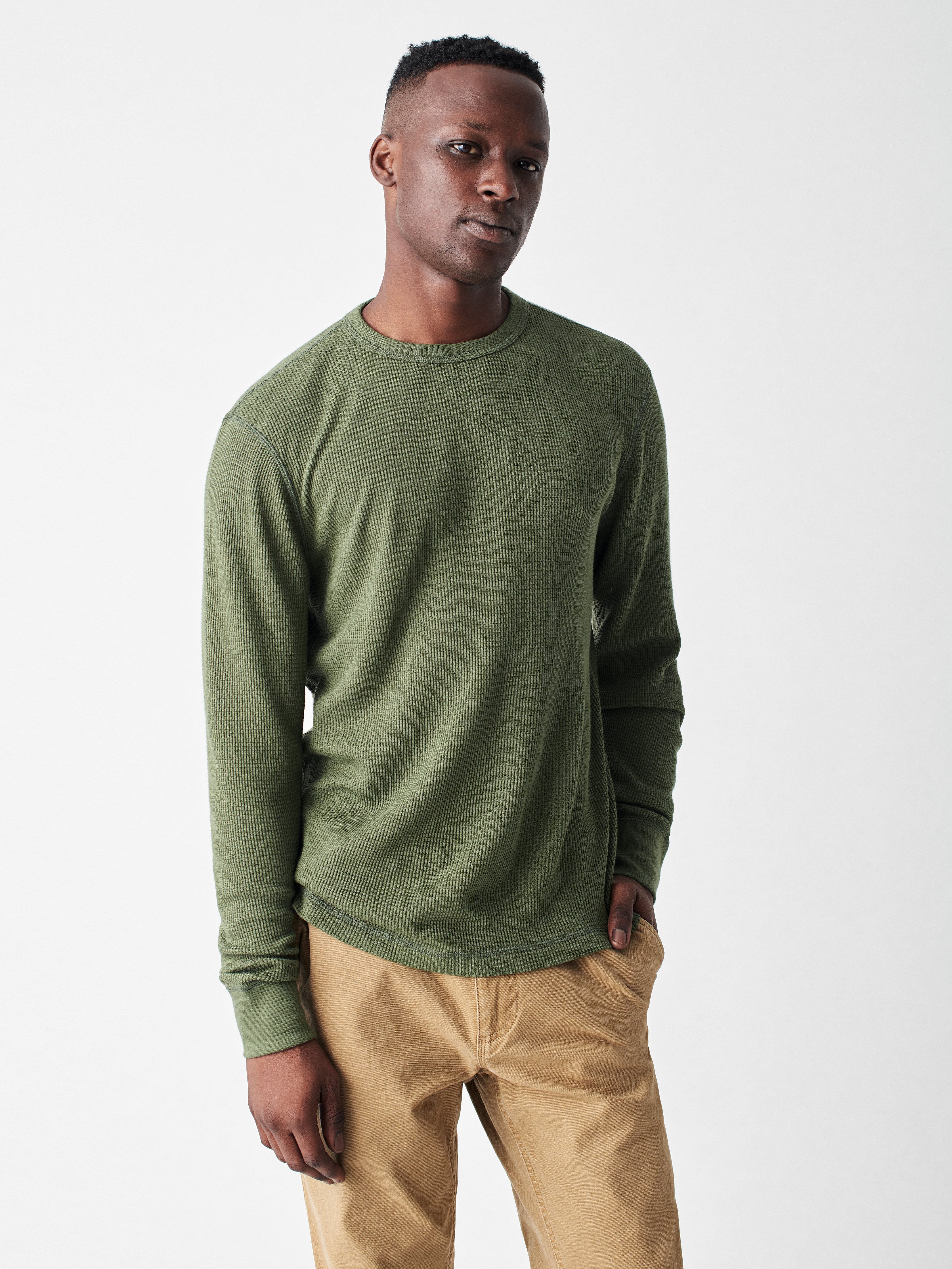 Legend™ Waffle Crew - Olive Surplus