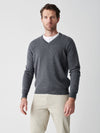 Reserve V-Neck Sweater - Ash Grey Heather