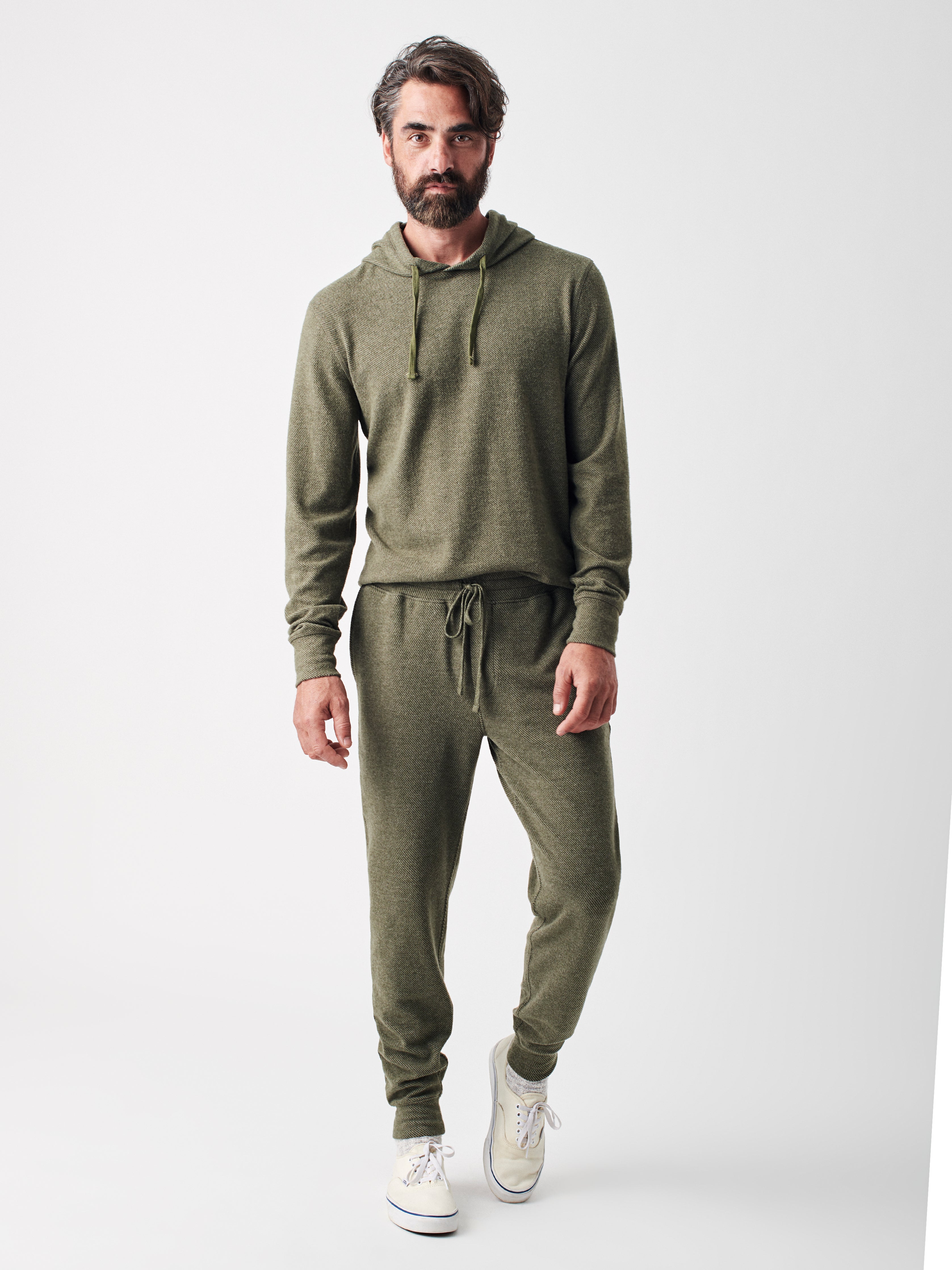 Legend™ Sweatpant - Olive Melange Twill