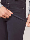 Stretch Terry 5-Pocket Pant - Navy