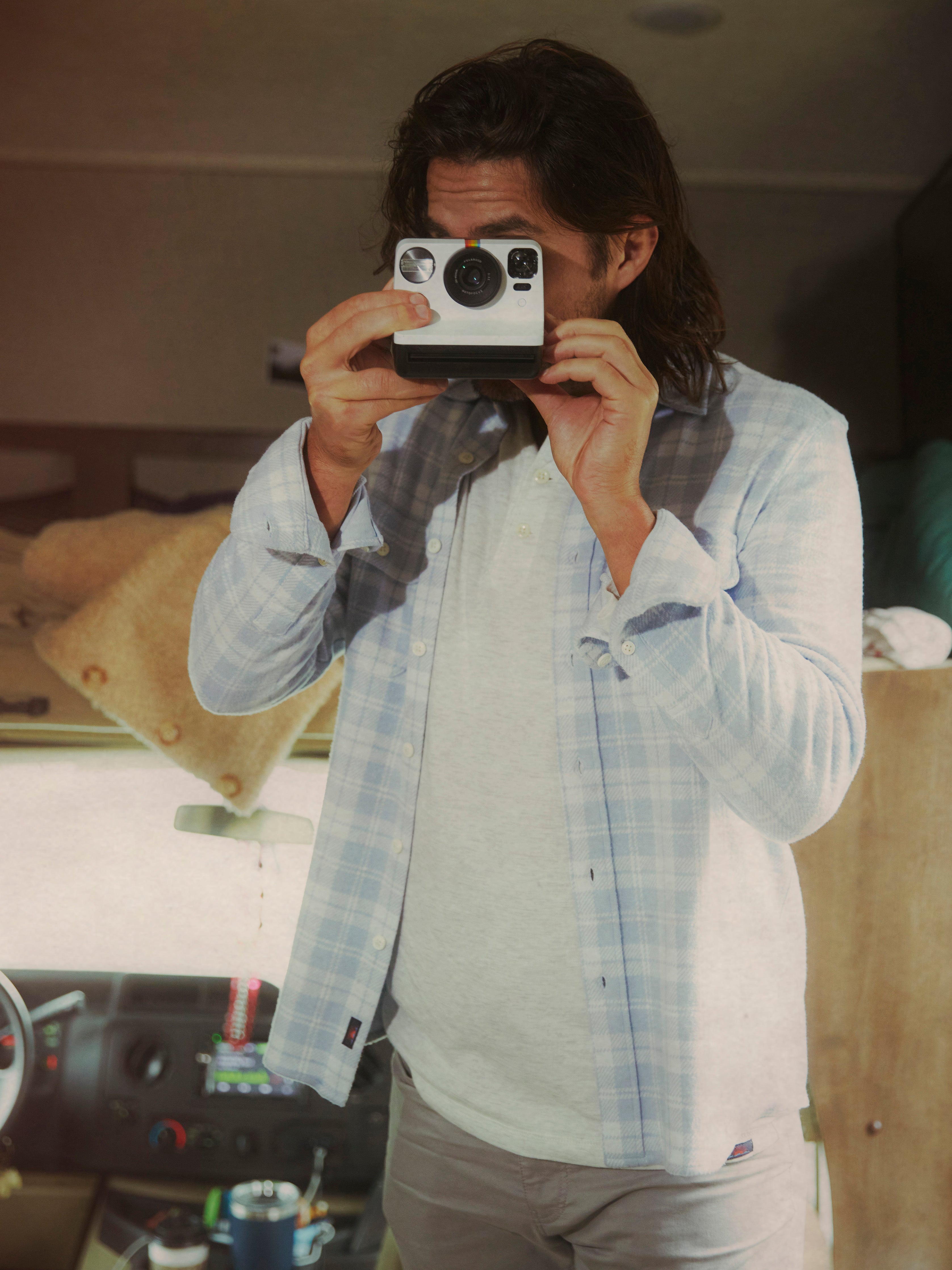 Legend™ Sweater Shirt - Steel Heather Plaid