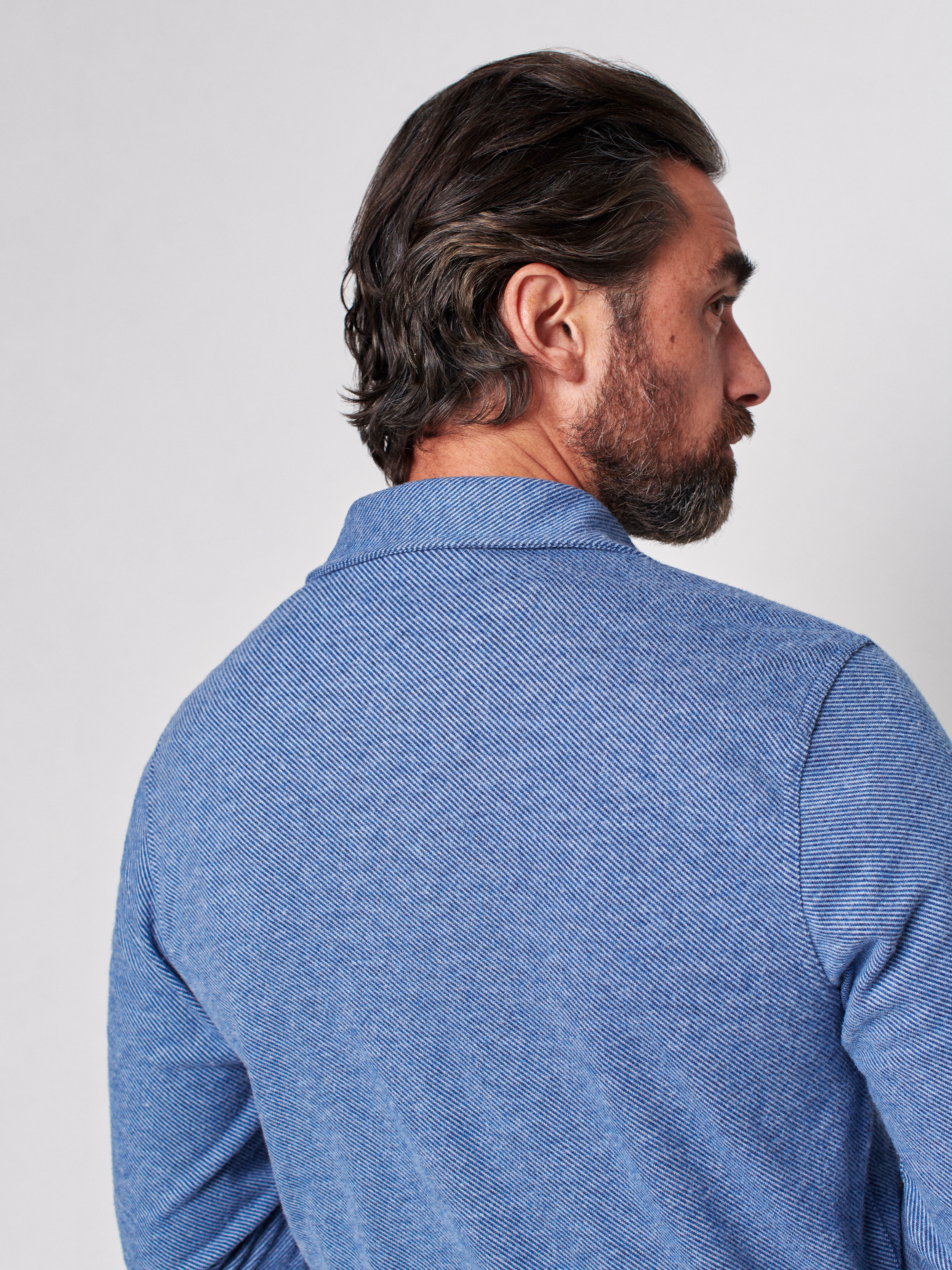 Legend™ Sweater Shirt - Washed Blue Twill