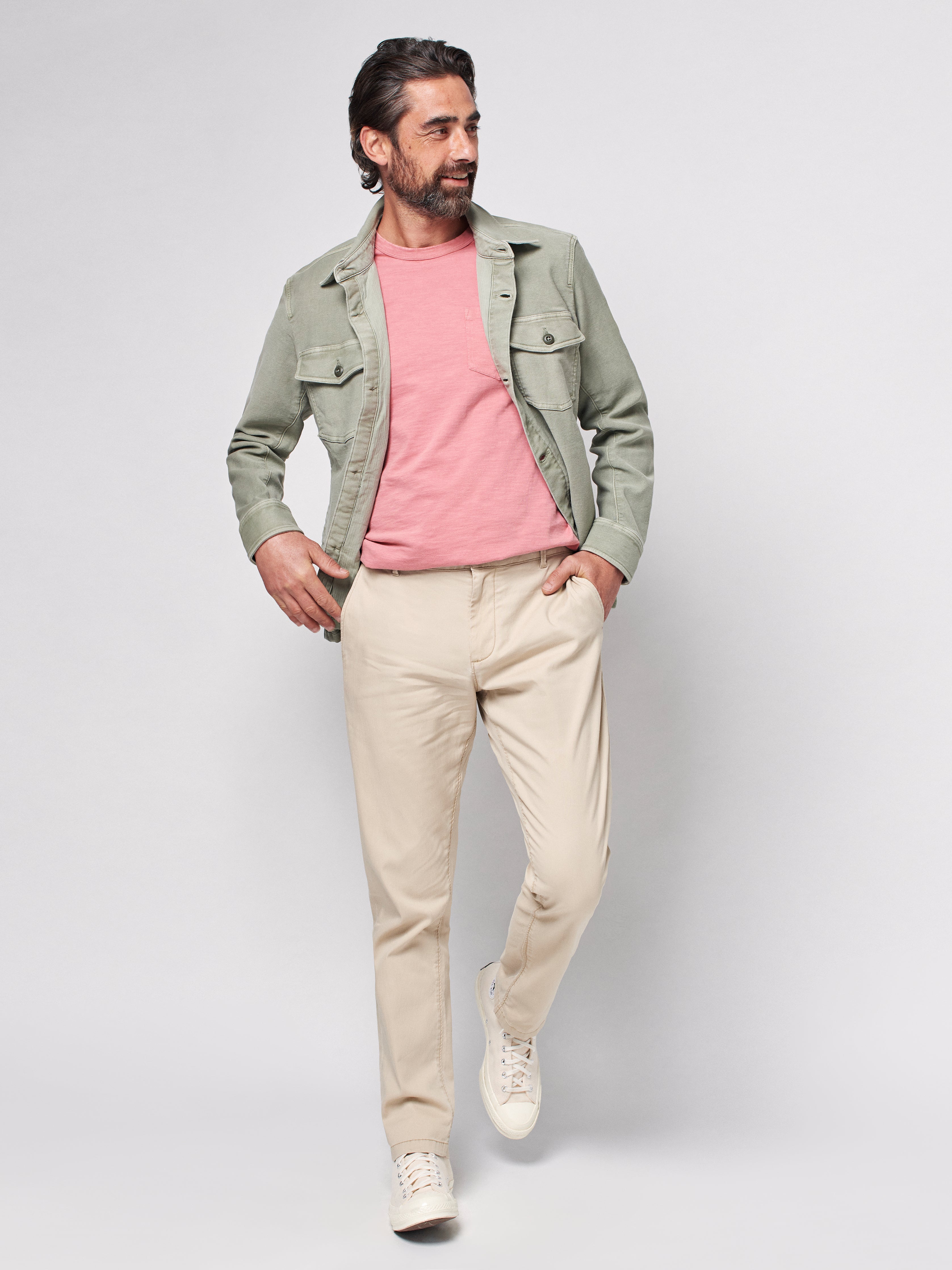 Island Life Chino - Spring Khaki