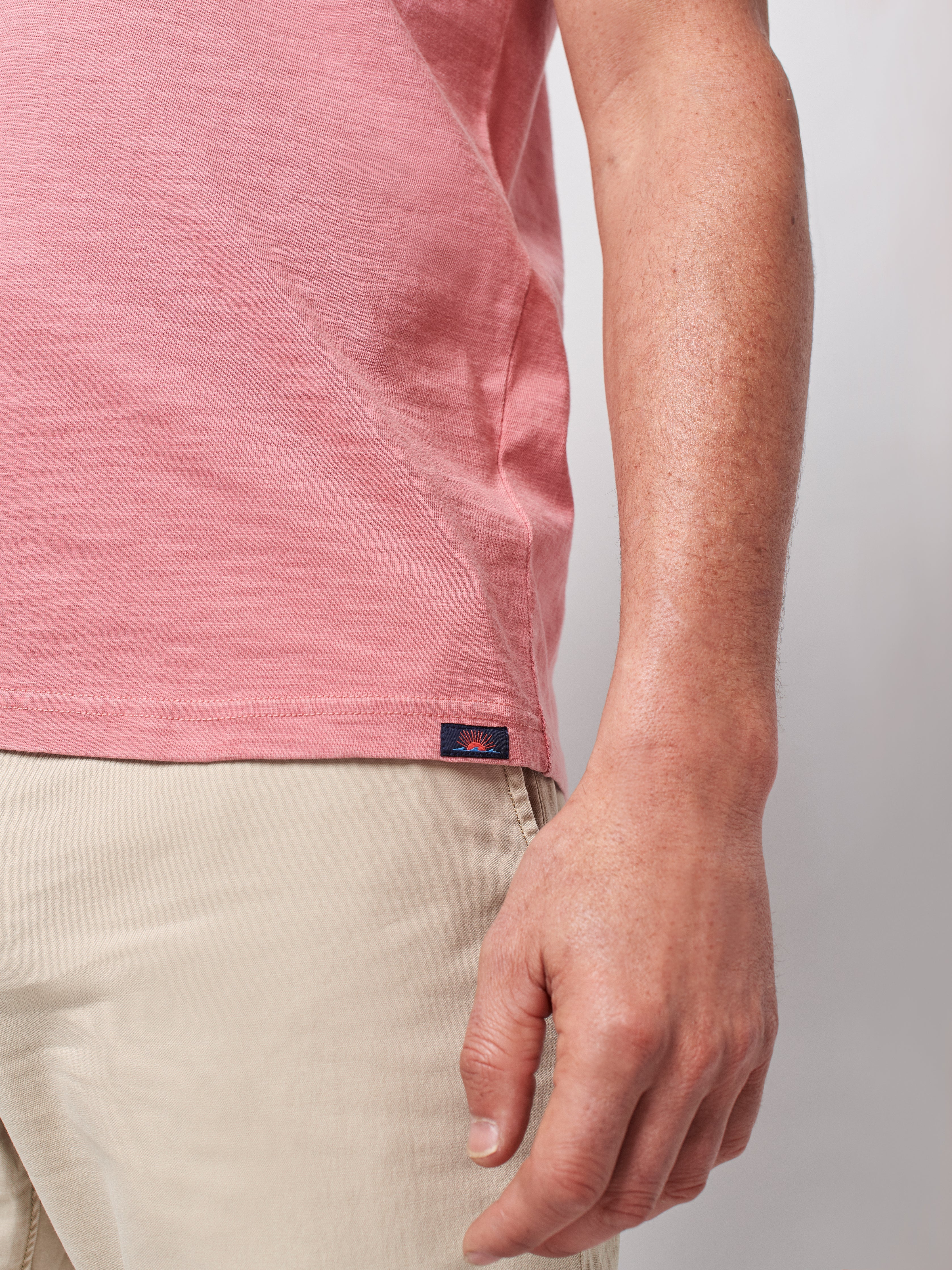 Sunwashed Pocket Tee - Faded Flag