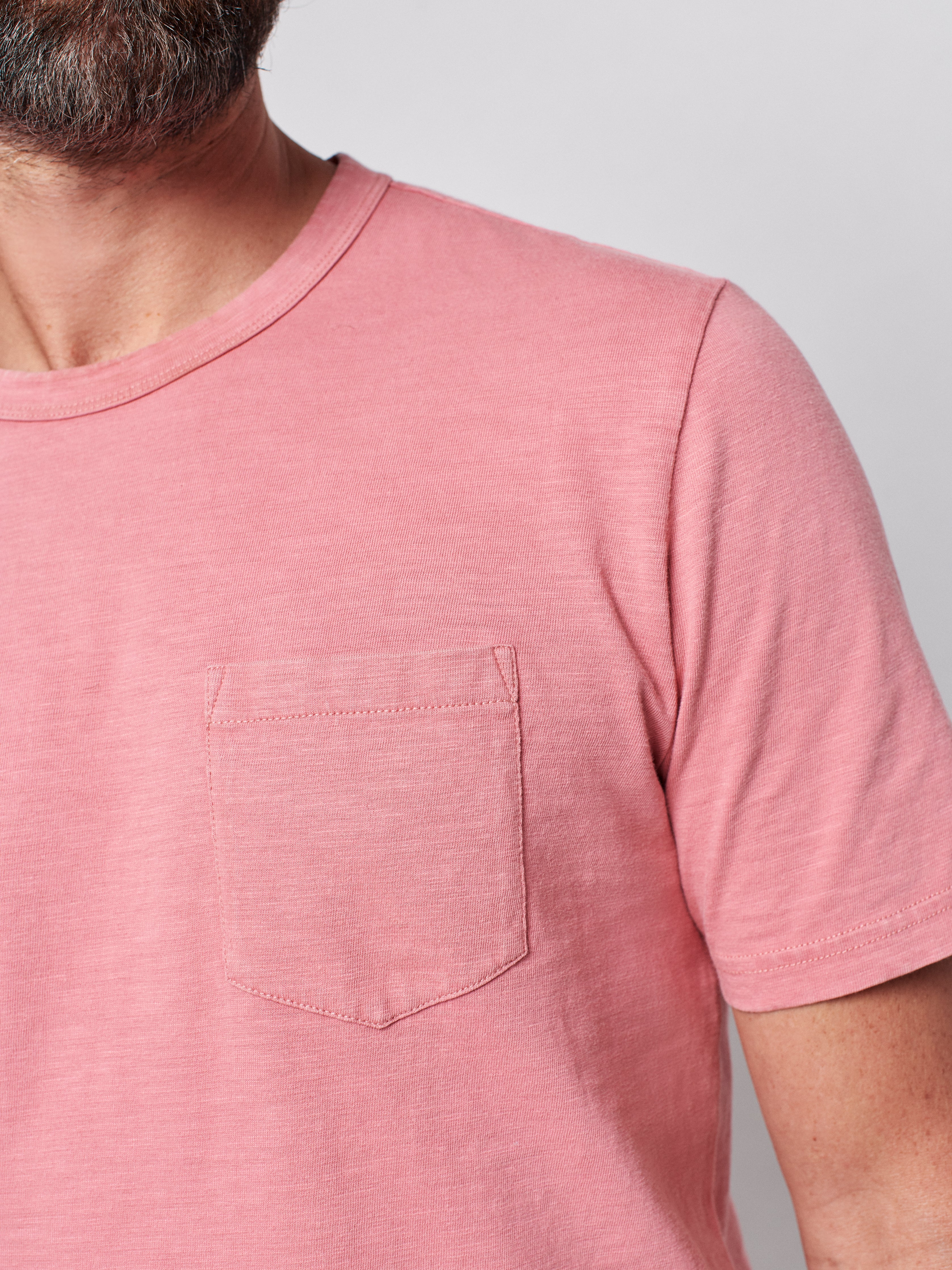 Sunwashed Pocket Tee - Faded Flag