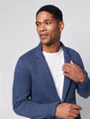 Inlet Knit Blazer - Deep Navy Melange