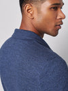Inlet Knit Blazer - Deep Navy Melange
