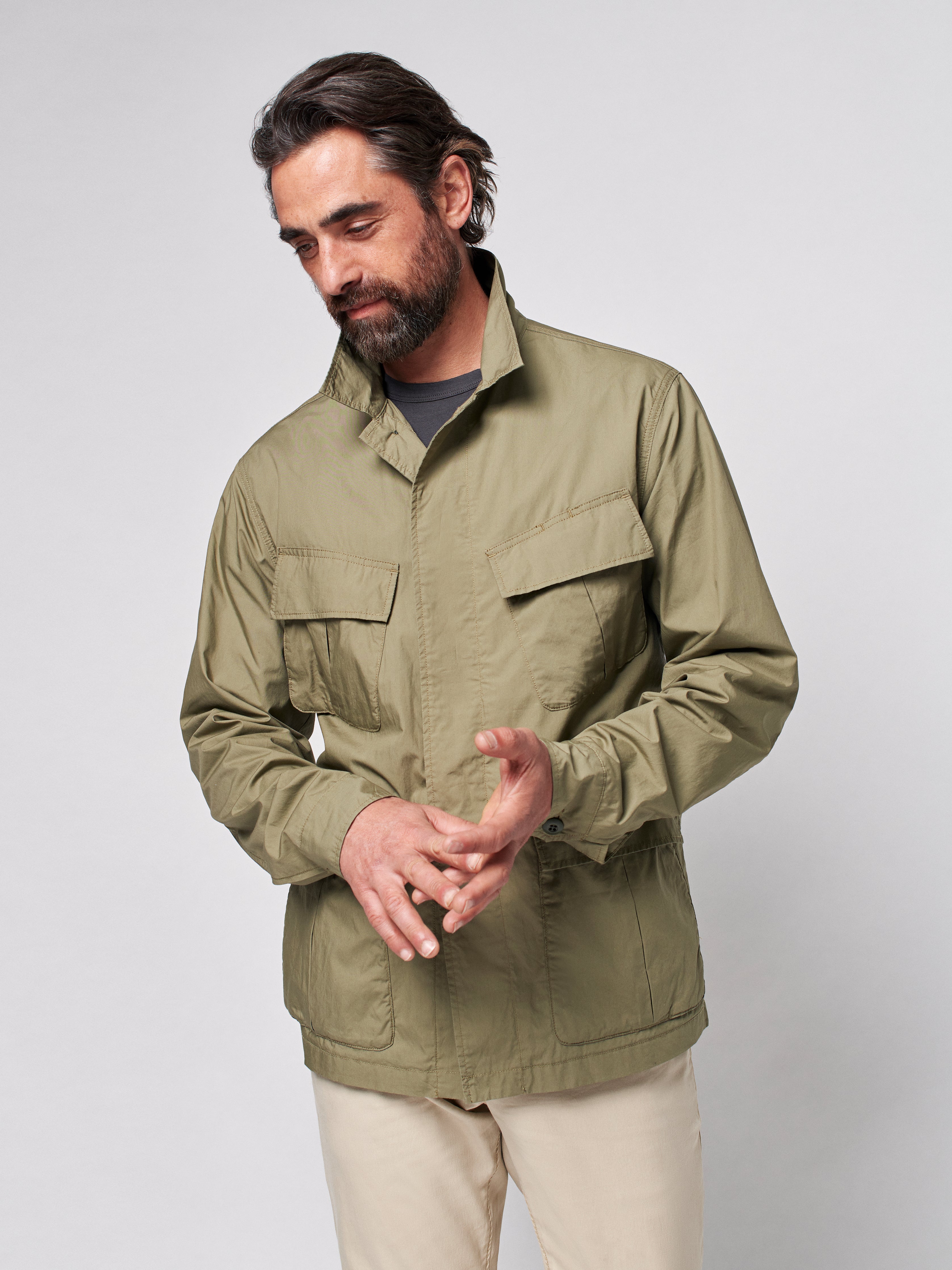 Spring Jump Jacket - Olive