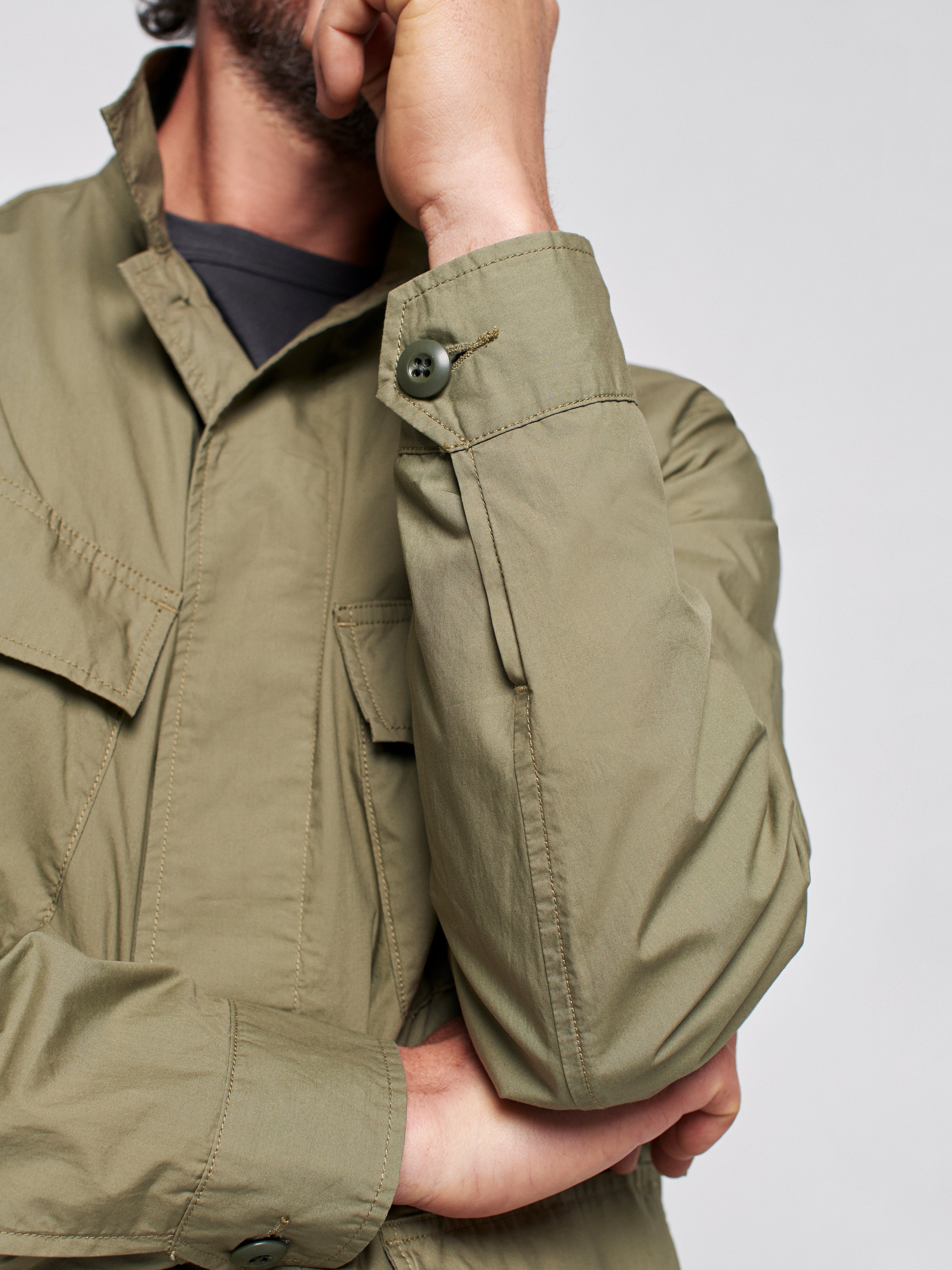 Spring Jump Jacket - Olive