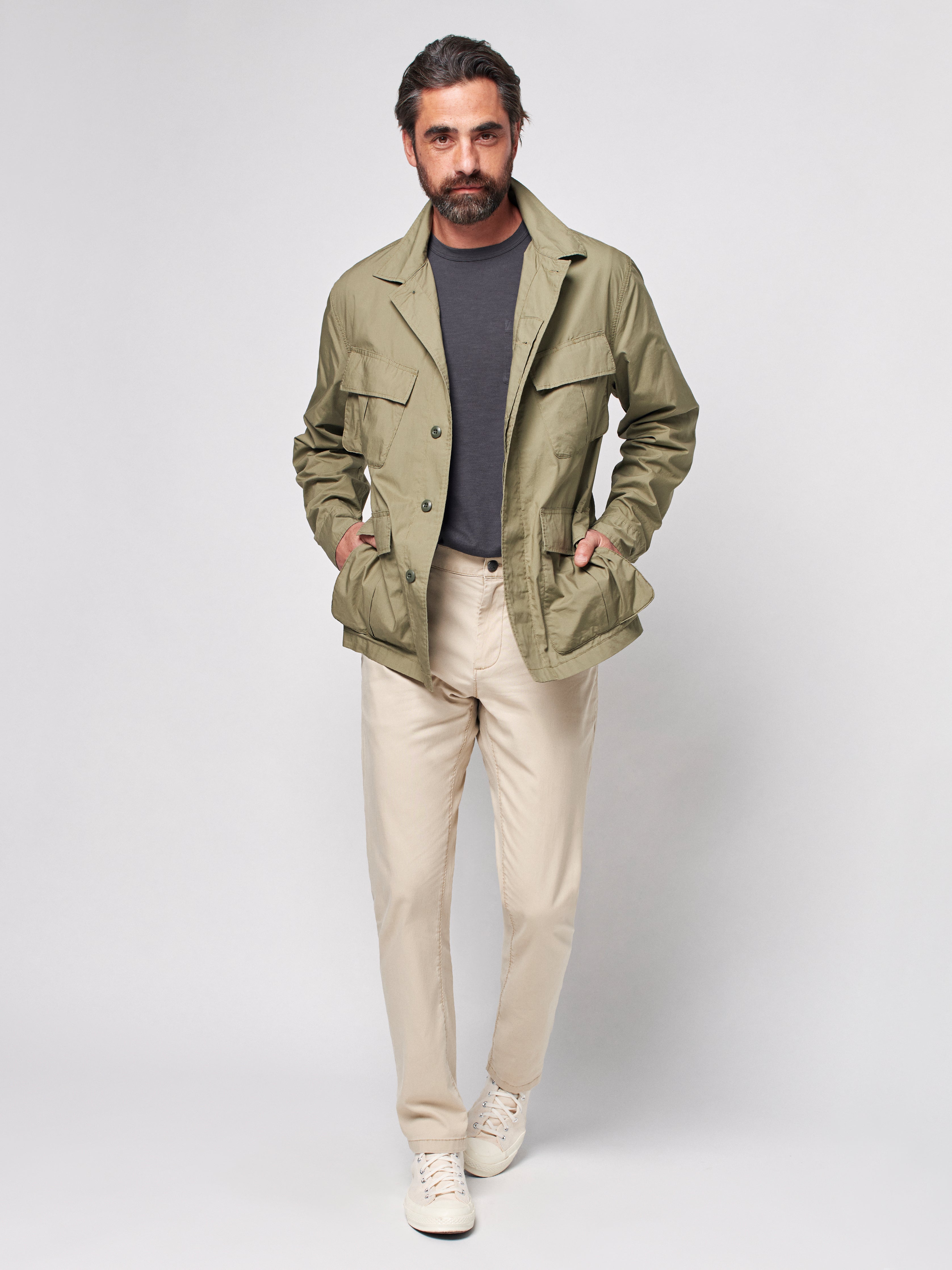Spring Jump Jacket - Olive