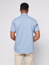 Short-Sleeve Knit Seasons Shirt - Mariner Blue