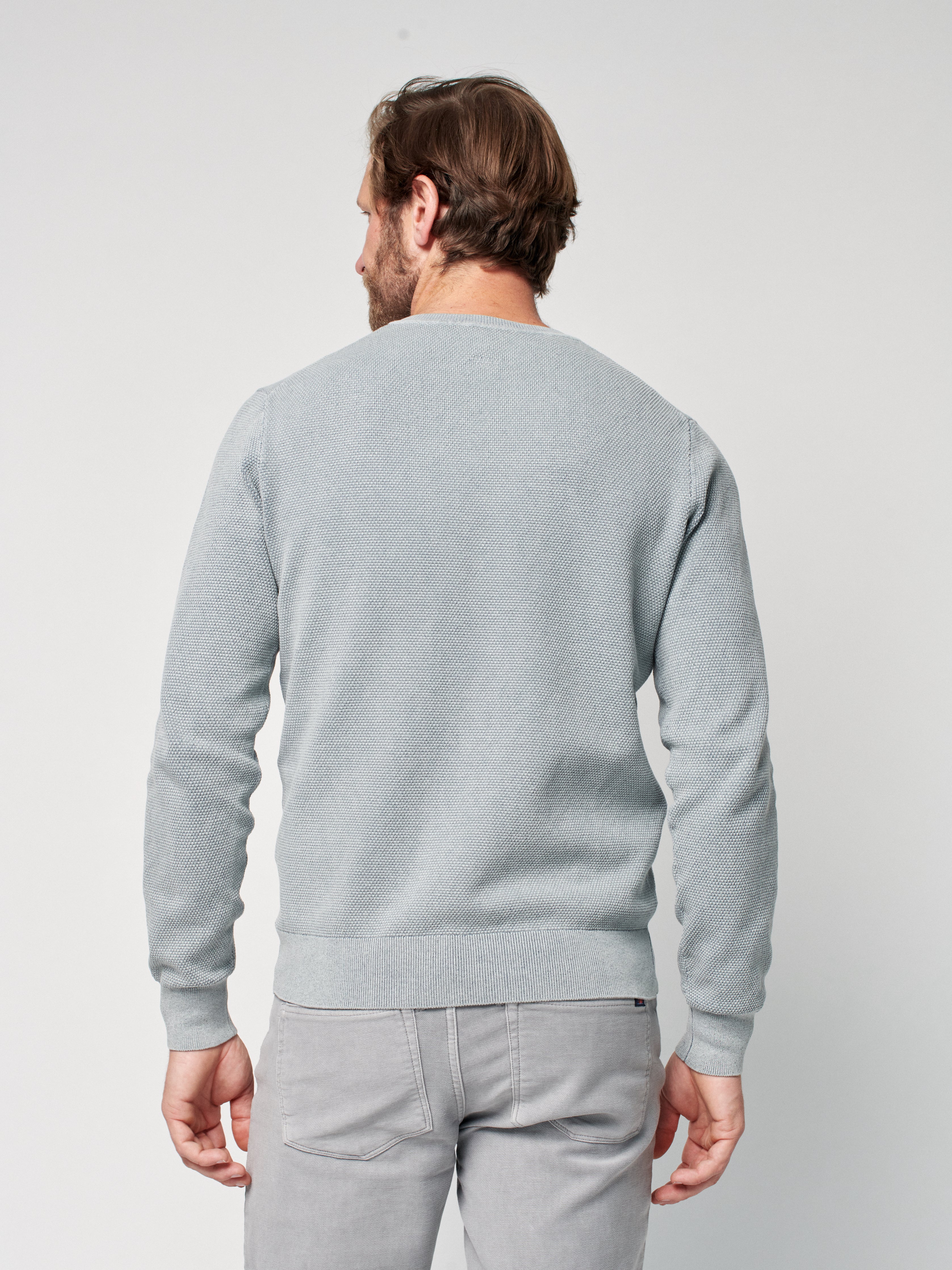 Montego Crewneck - Morning Fog