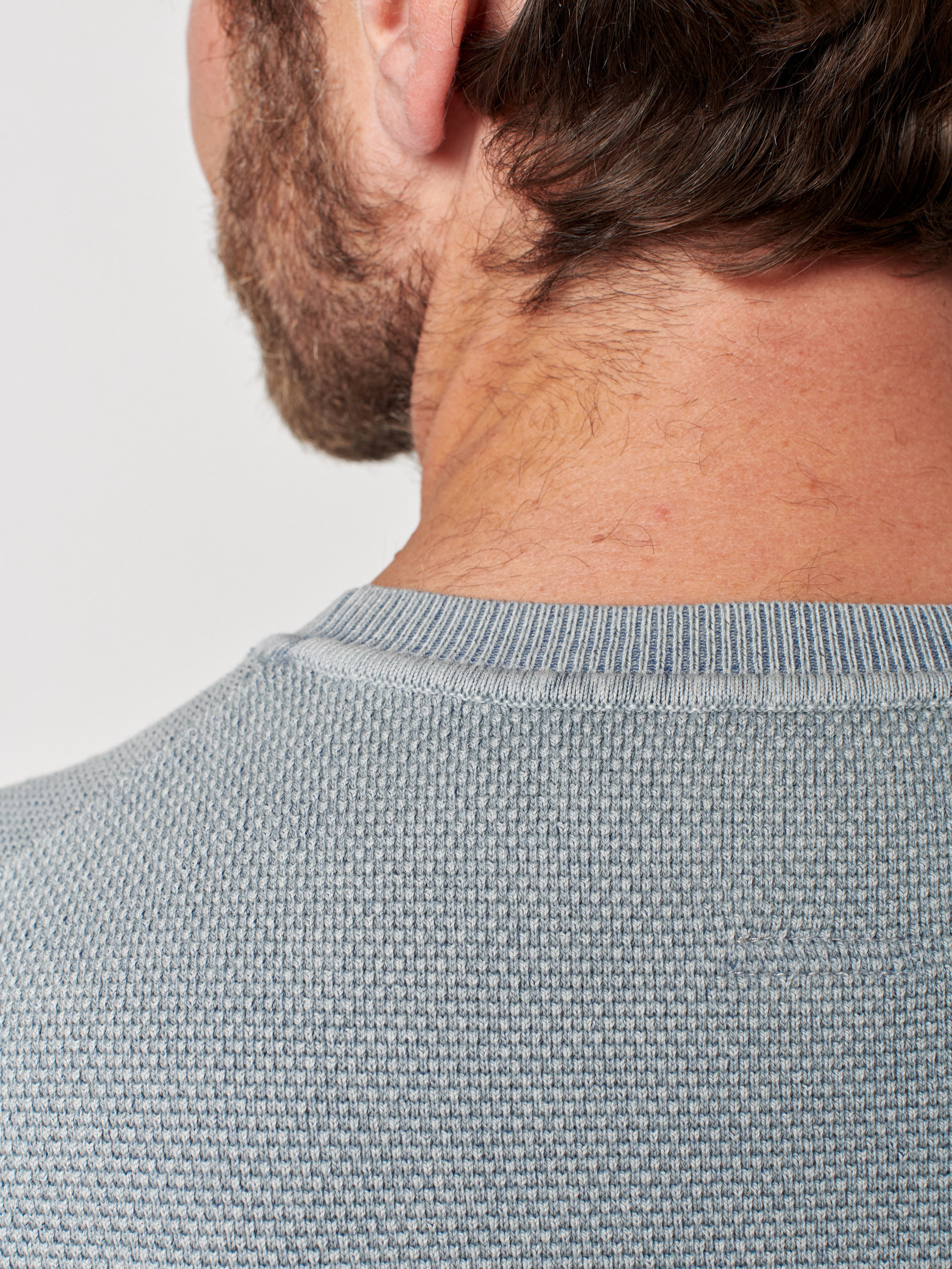 Montego Crewneck - Morning Fog