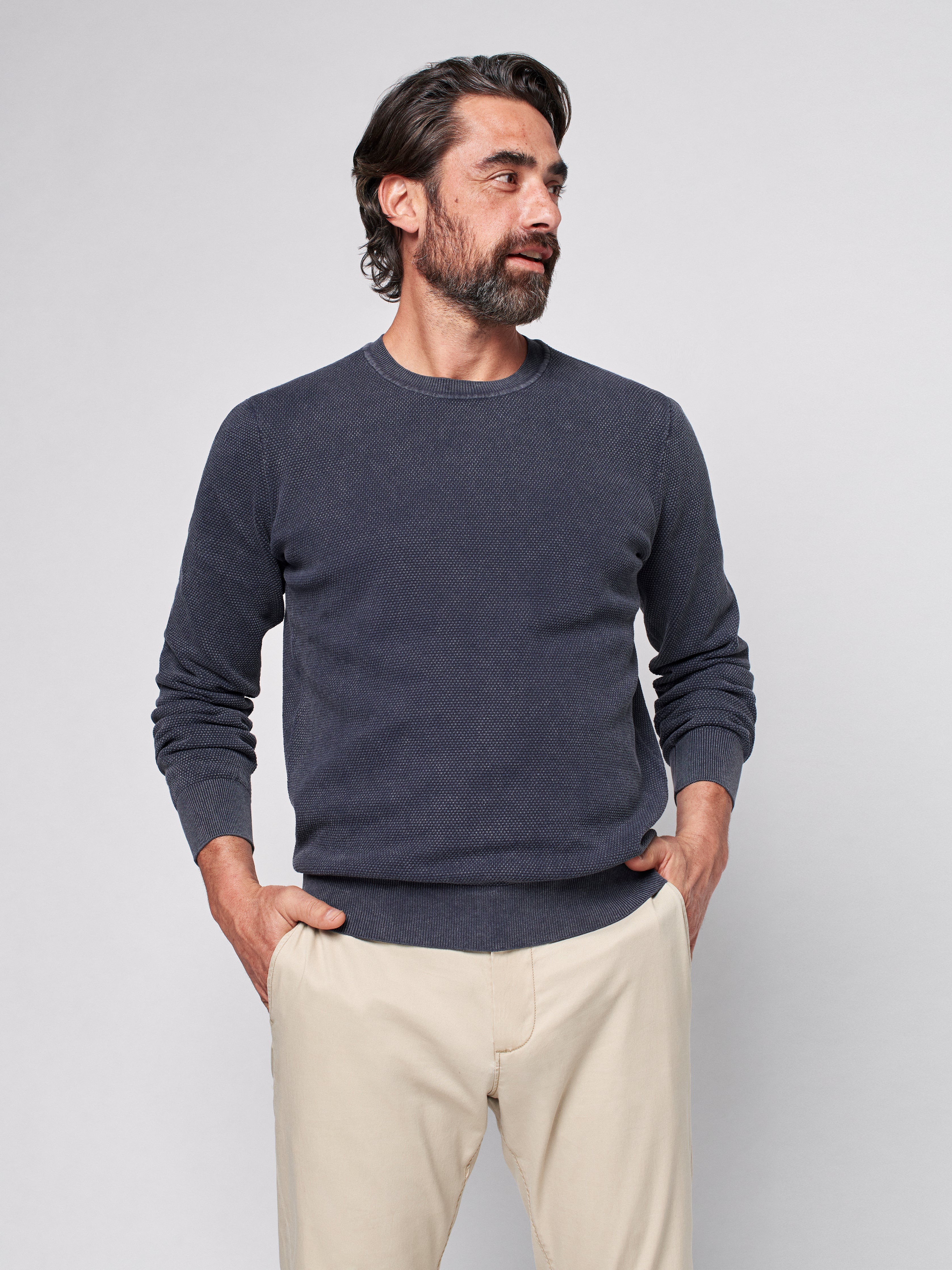 Montego Crewneck - Shadow