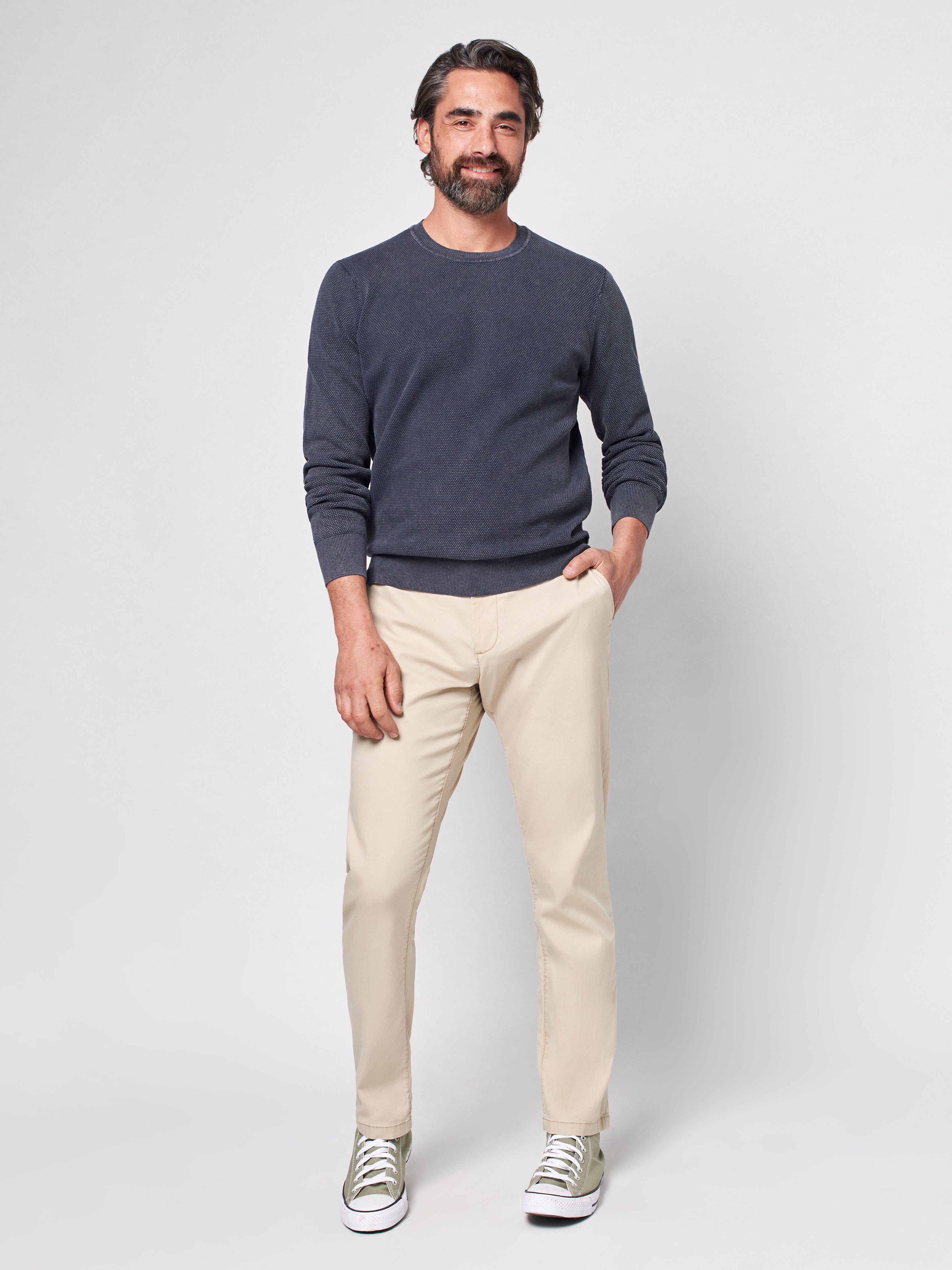 Montego Crewneck - Shadow