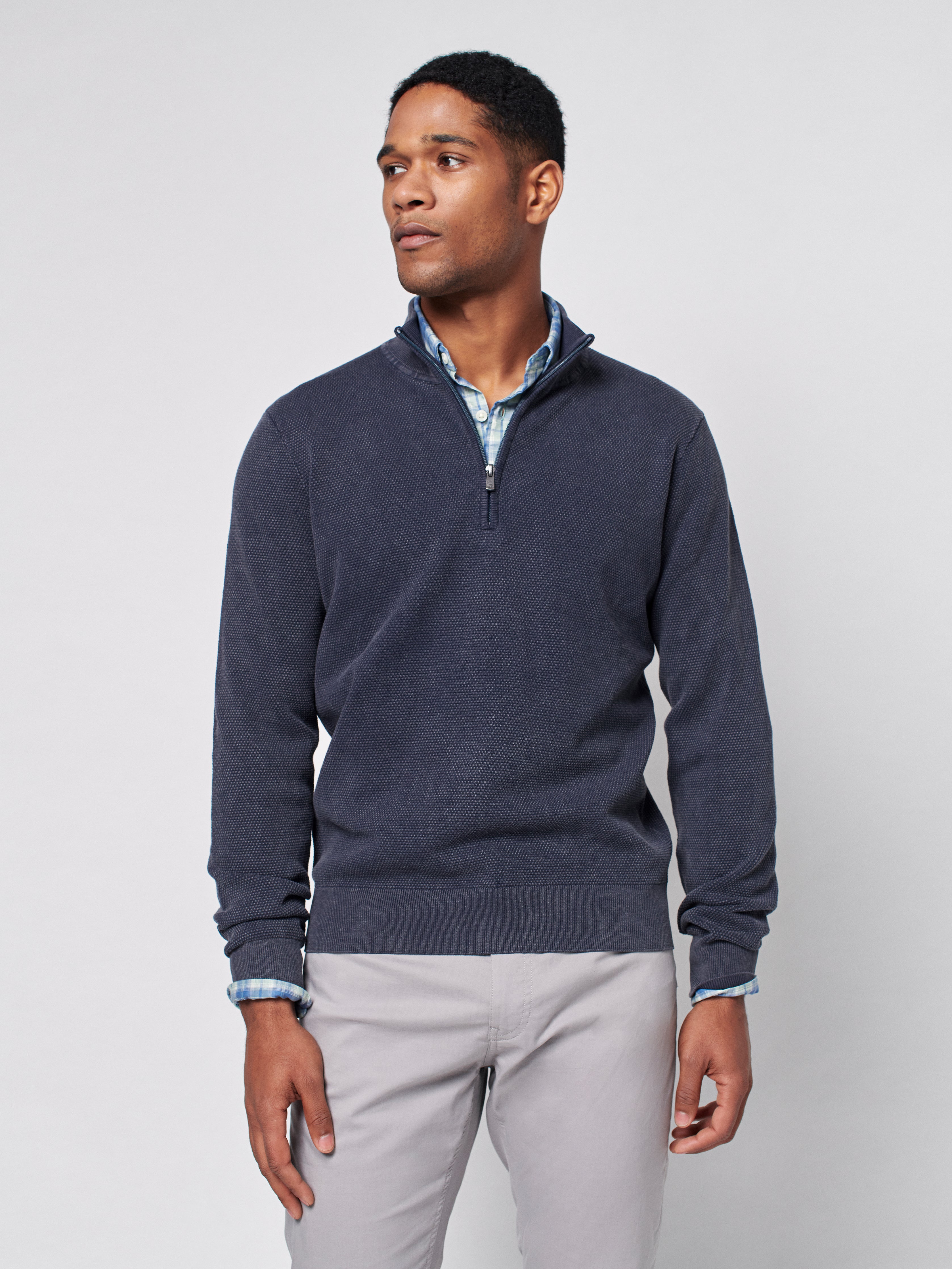 Montego Quarter Zip - Shadow