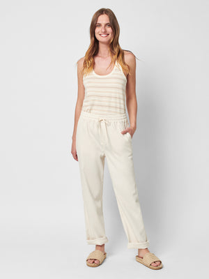 Essential Travel Pant - Whisper White
