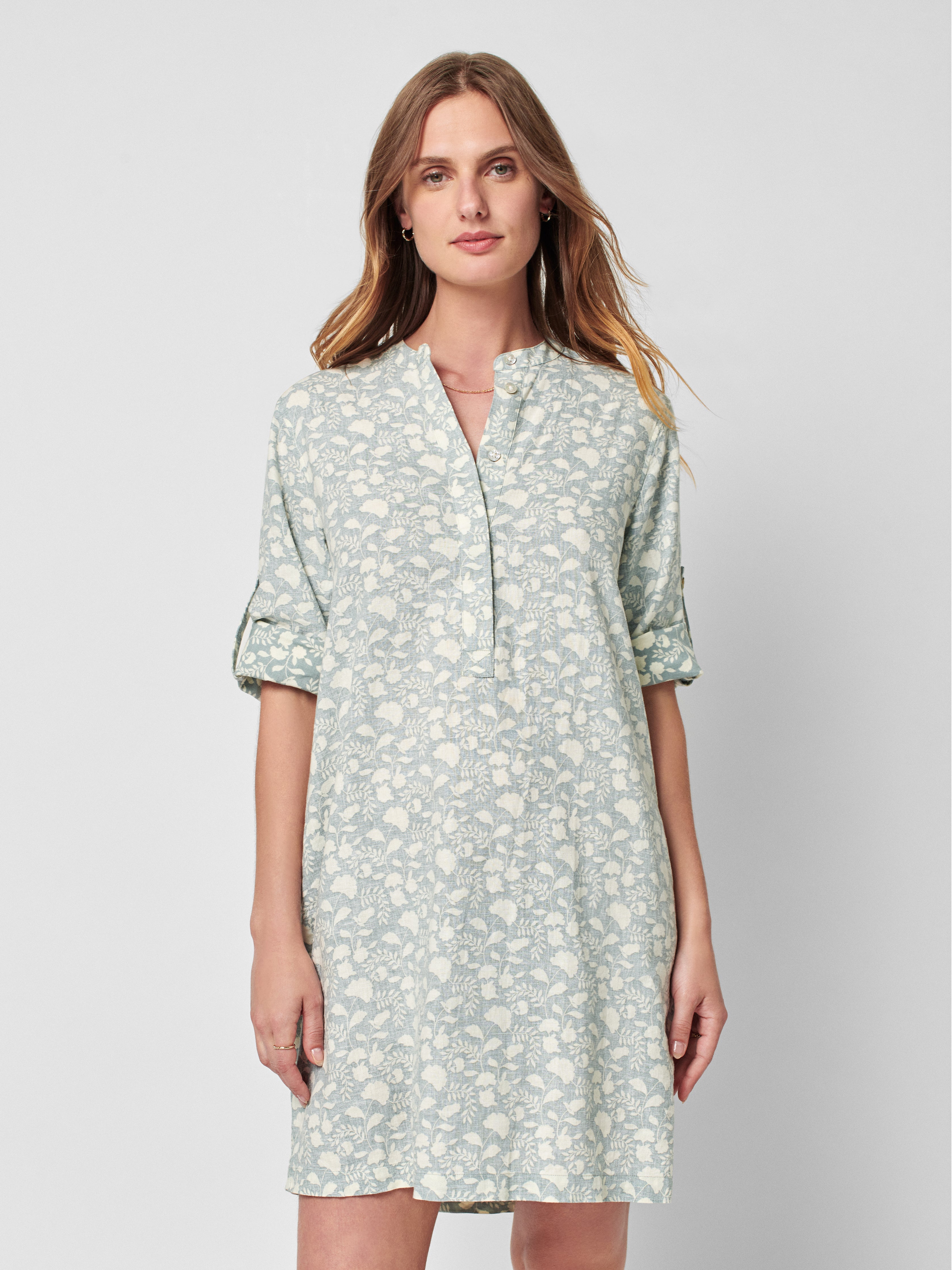 Penelope Dress - Smoke Echo Floral