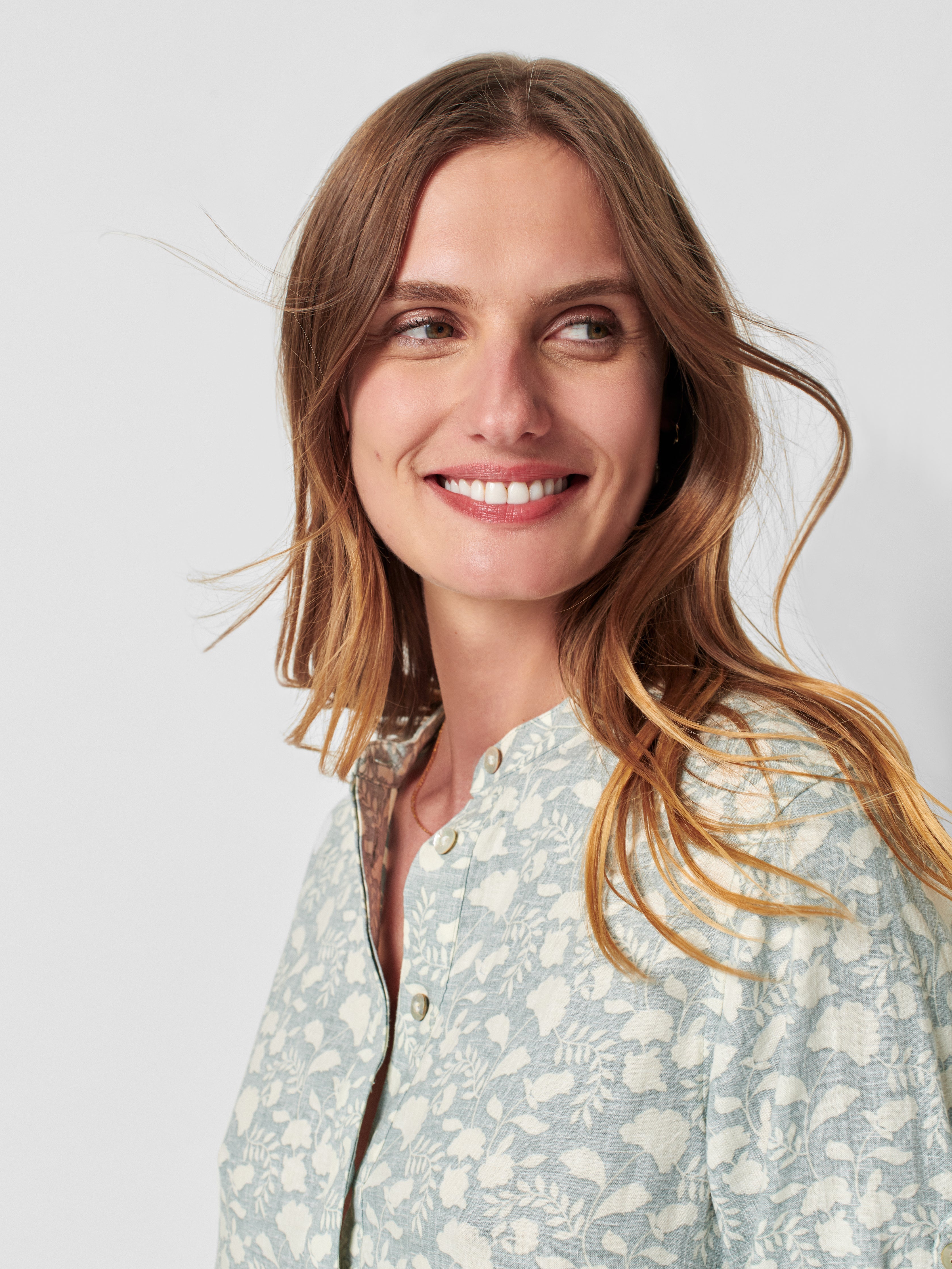 Penelope Dress - Smoke Echo Floral