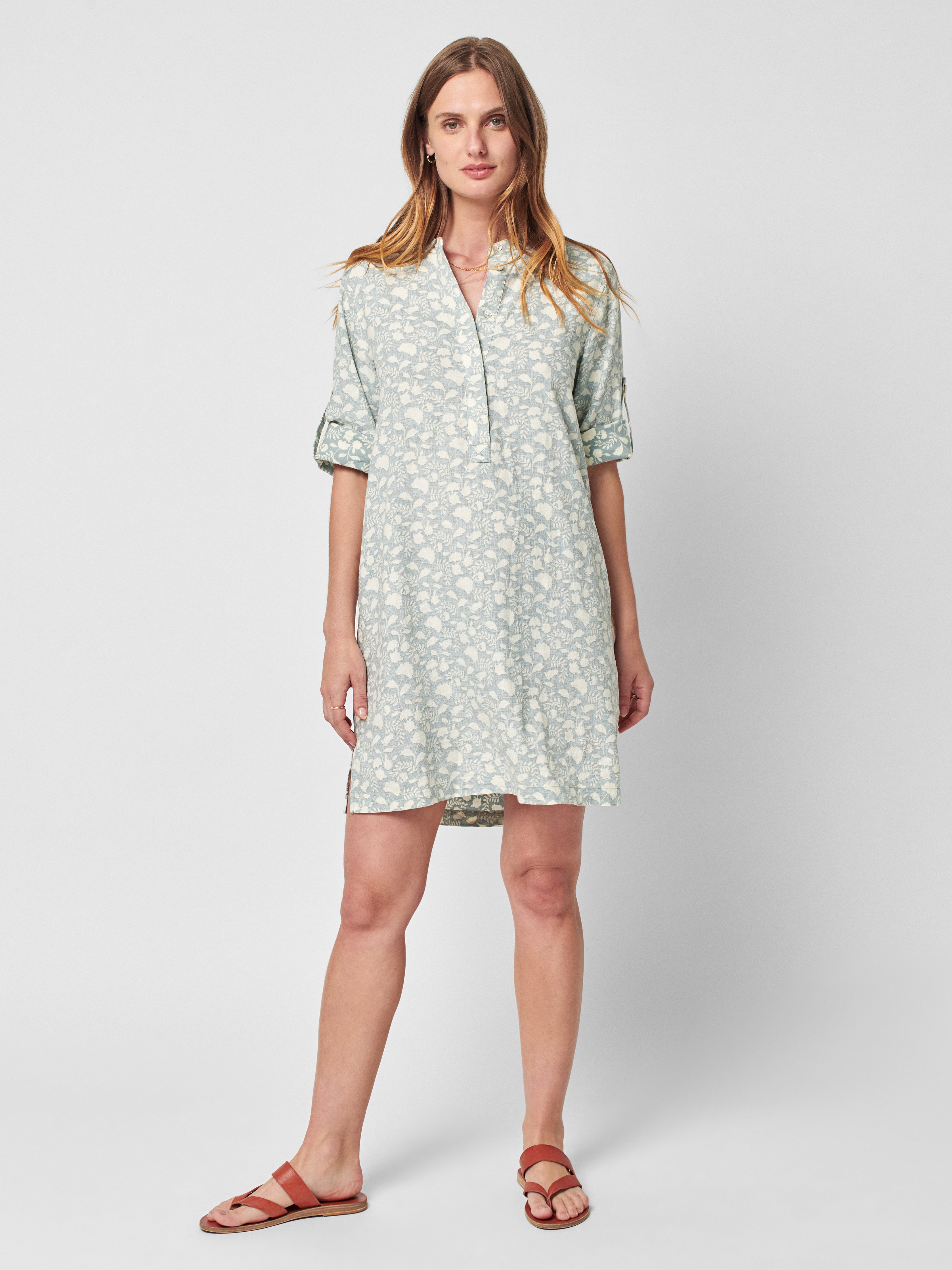Penelope Dress - Smoke Echo Floral