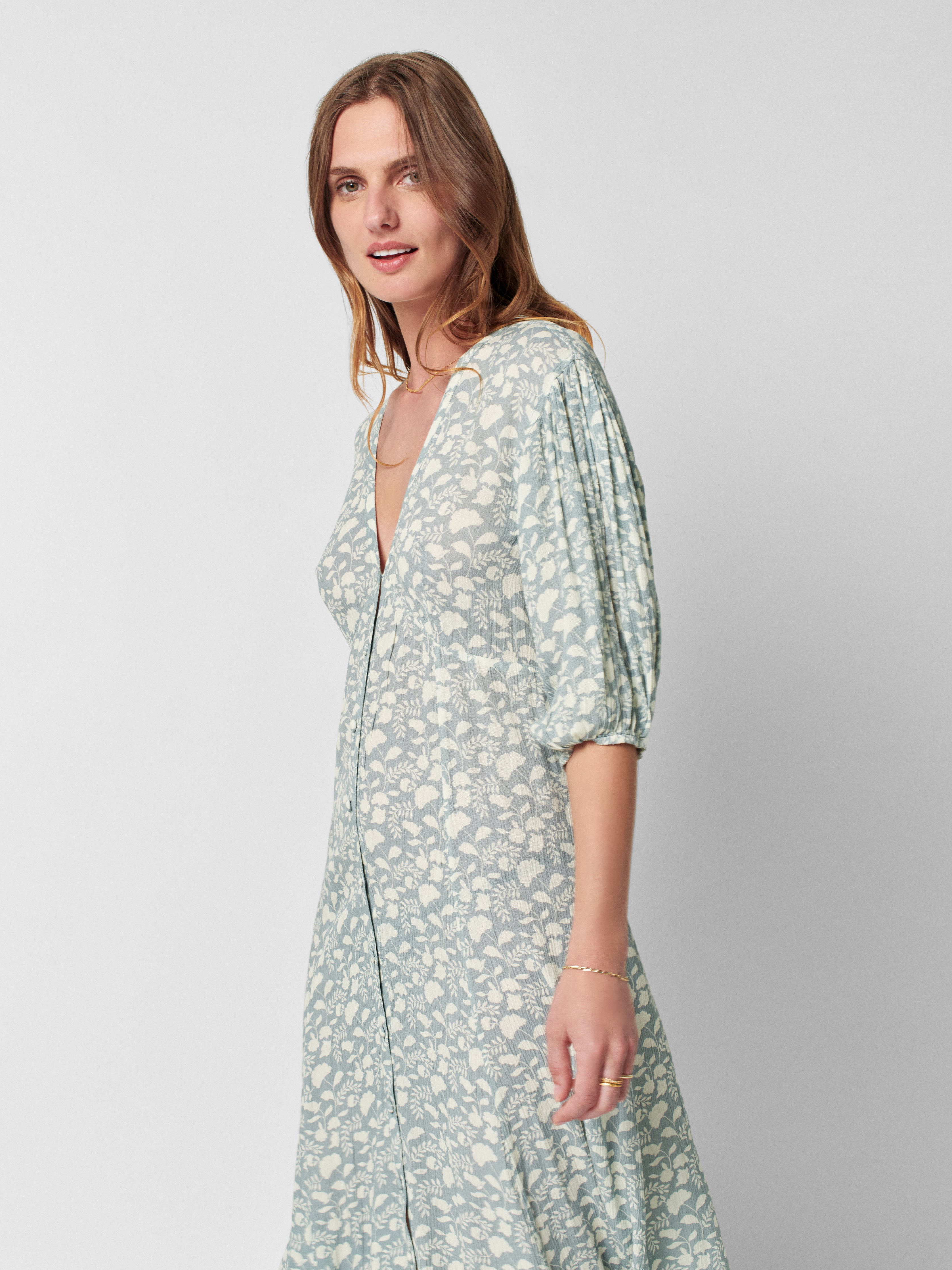Havana Dress - Smoke Echo Floral