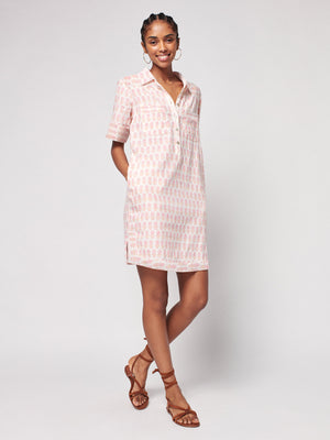Rae Dress - Pink Taj Floral