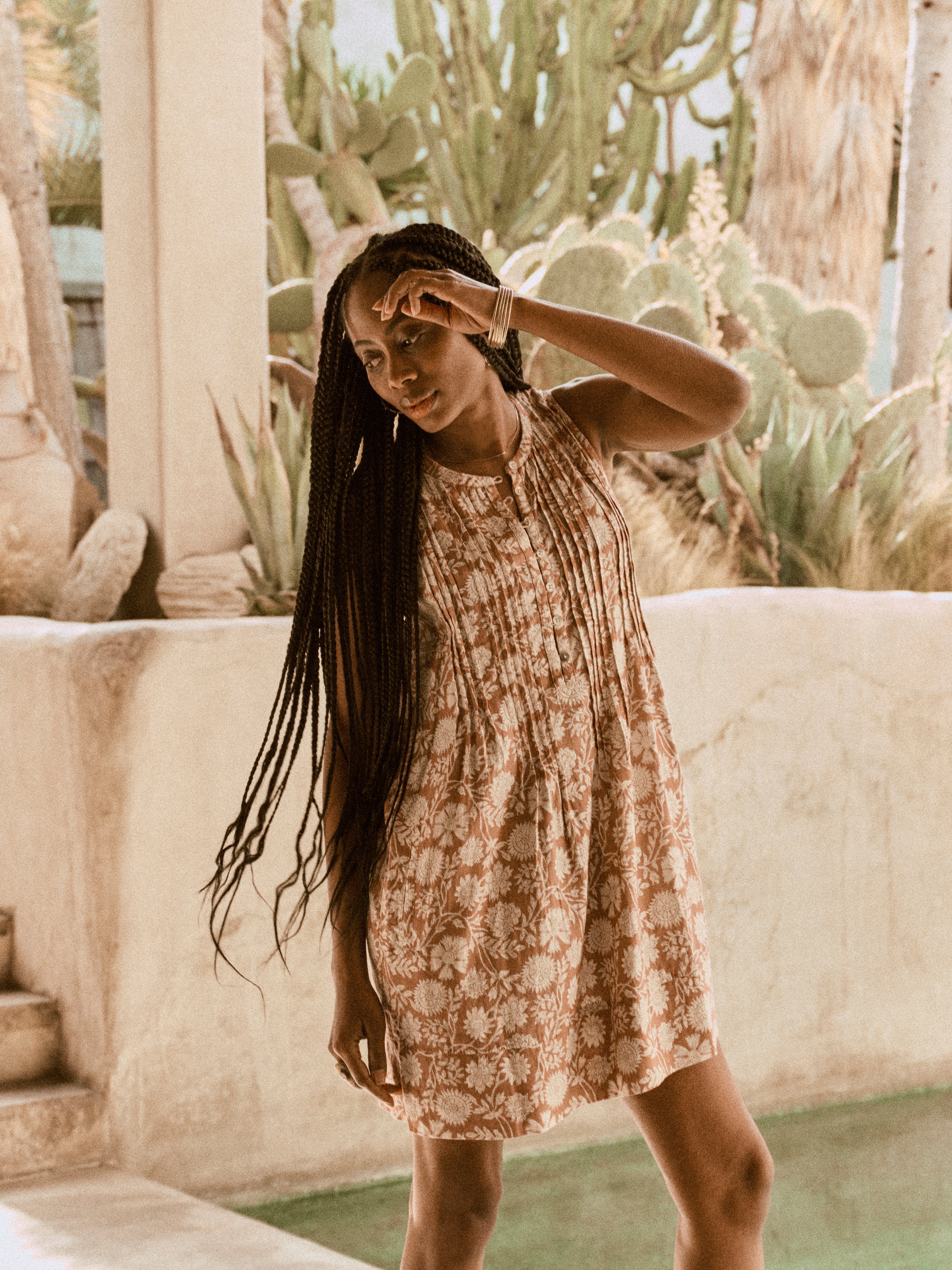 Isha Dress - Clay Jai Floral