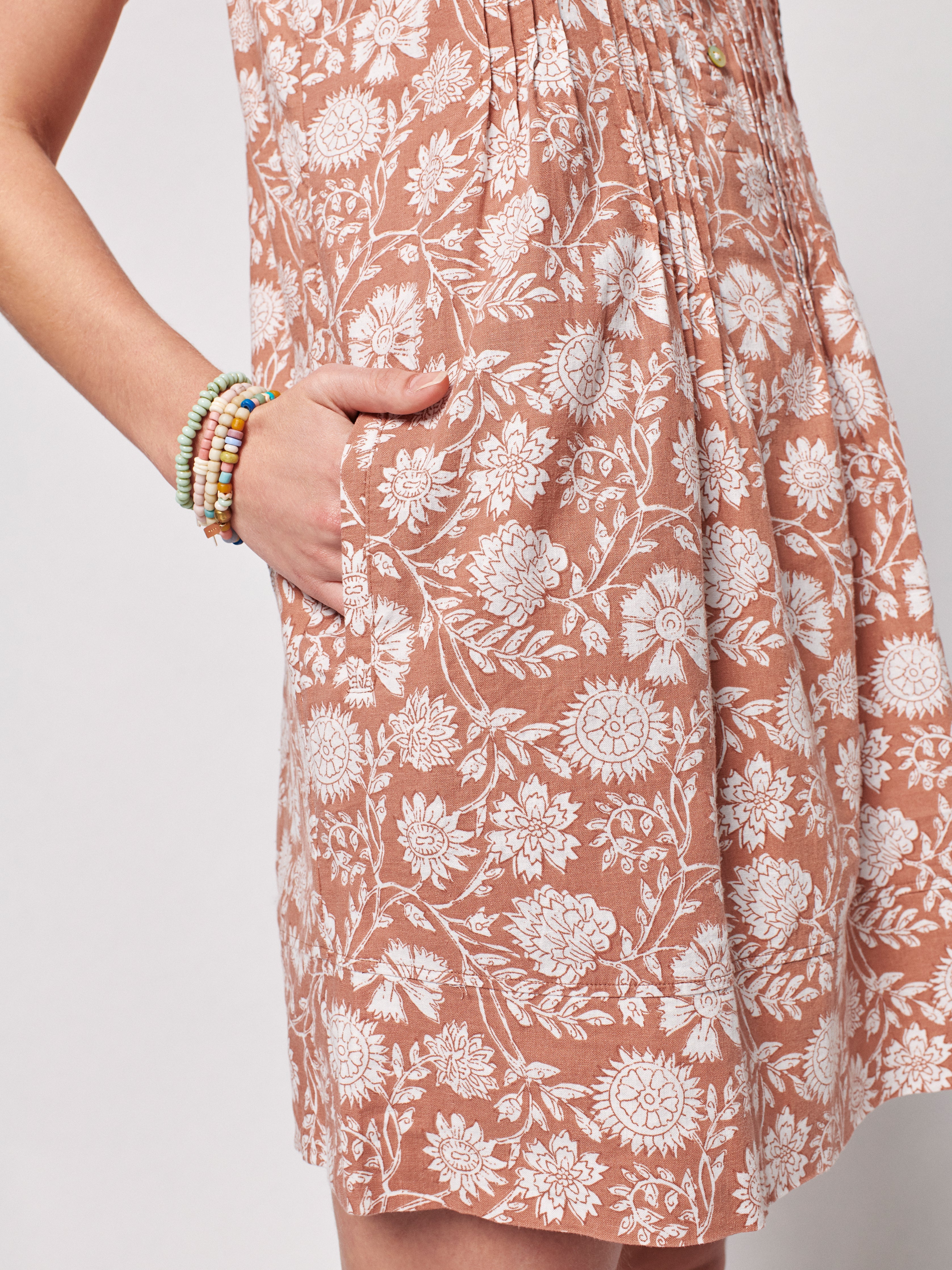 Isha Dress - Clay Jai Floral