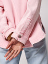 Sunwashed Overshirt - Pop Pink