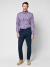 Reserve Cotton Linen Trouser - Navy