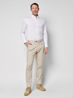 Reserve Cotton Linen Trouser - Stone