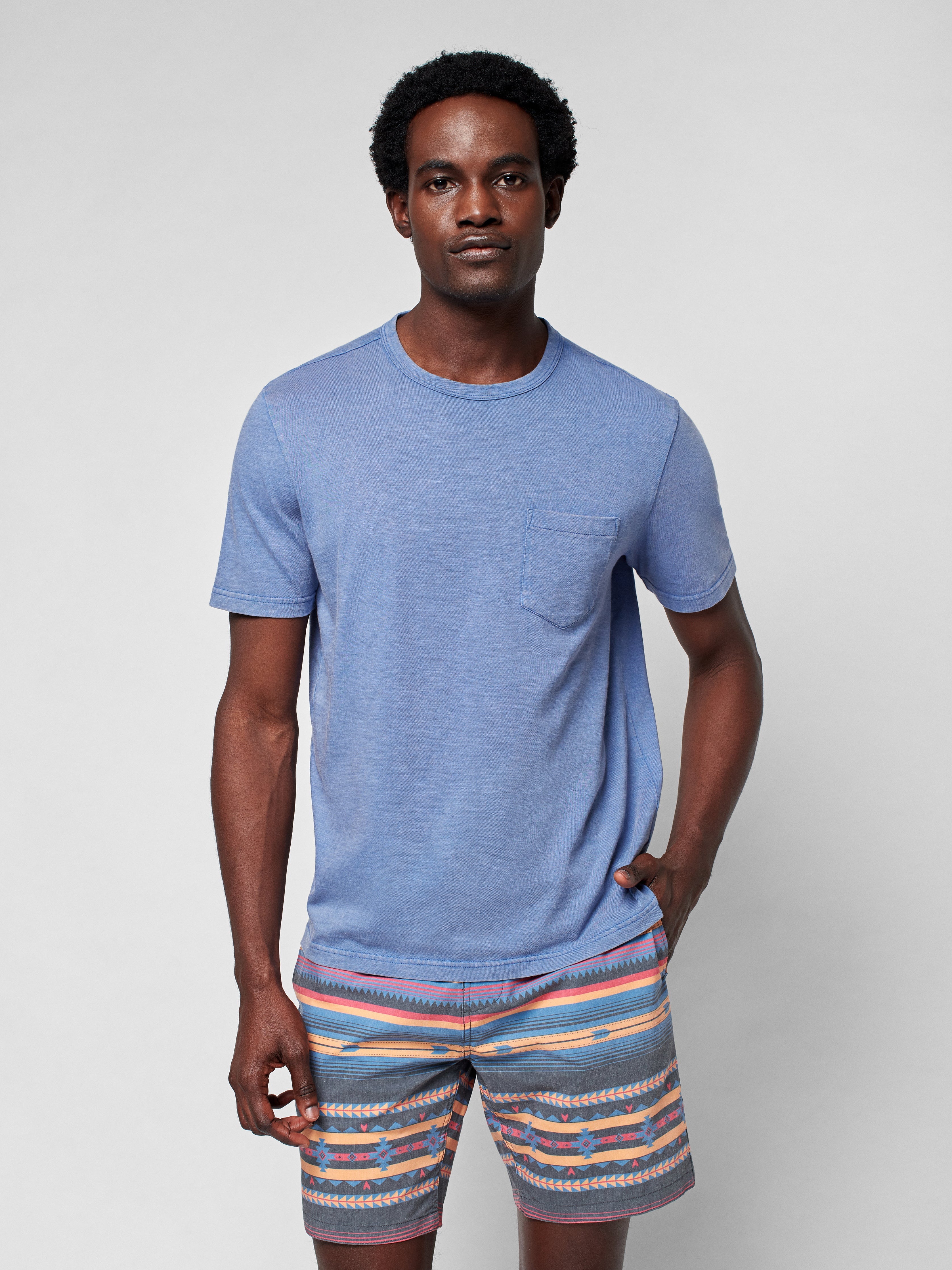 Sunwashed Pocket Tee - Twilight