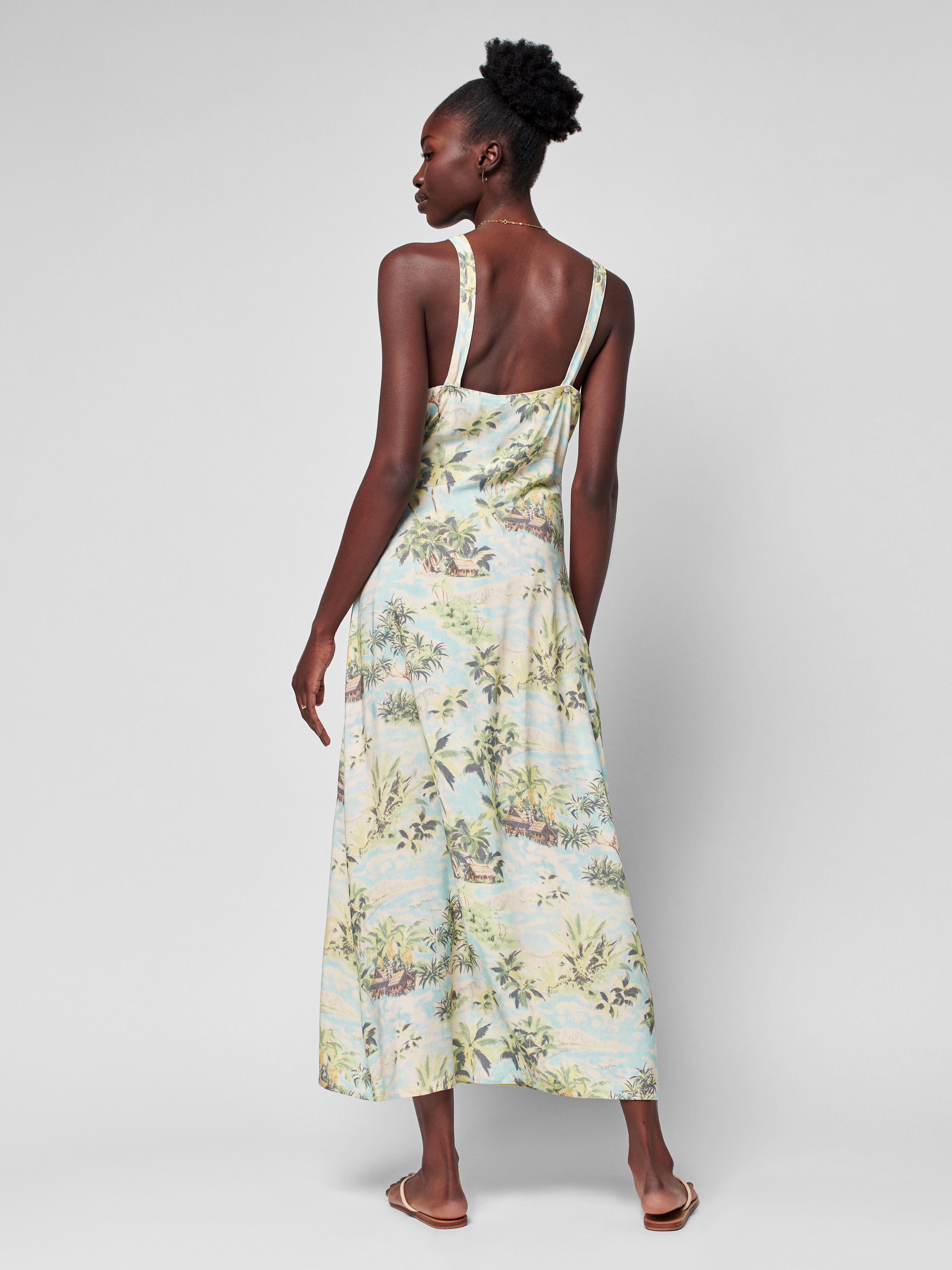 Liv Slip Dress - Oahu Breeze