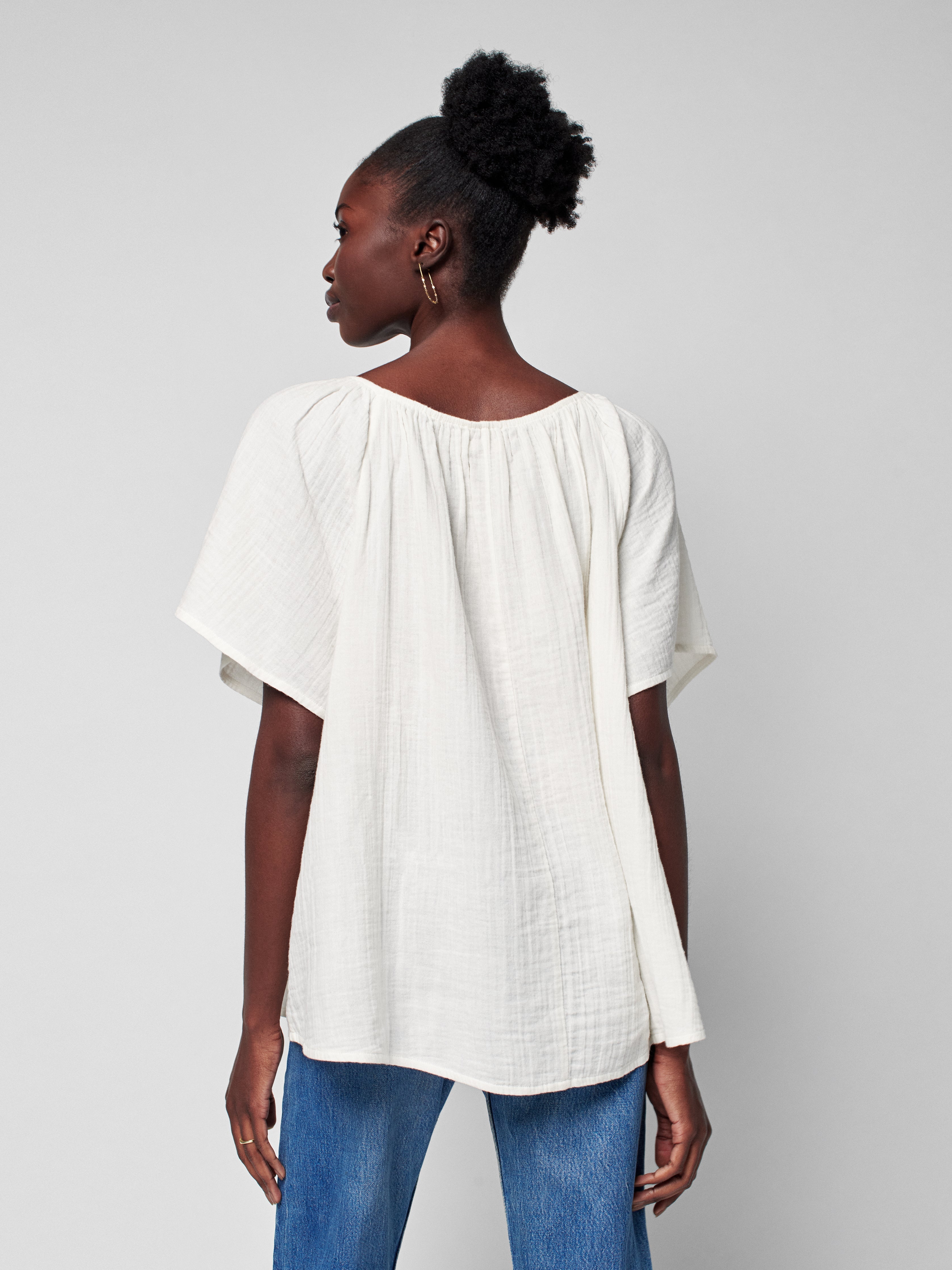 Florence Top - White