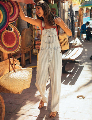 Topsail Overall - Railroad Stripe