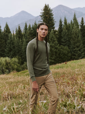 Legend™ Waffle Crew - Olive Surplus